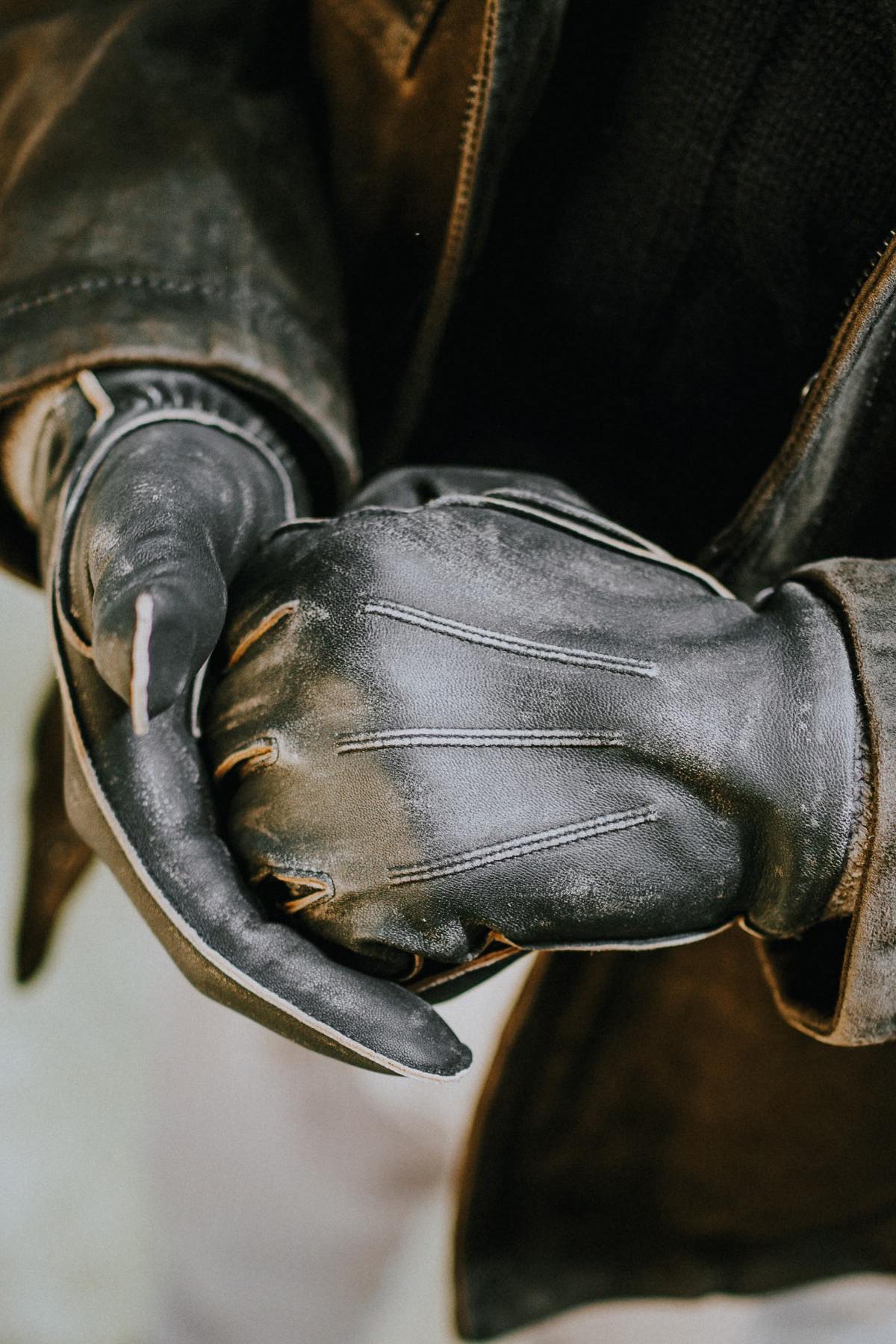 Herren Handschuhe The Jack Leathers GANT JG07 RUB OFF — Ansicht 2