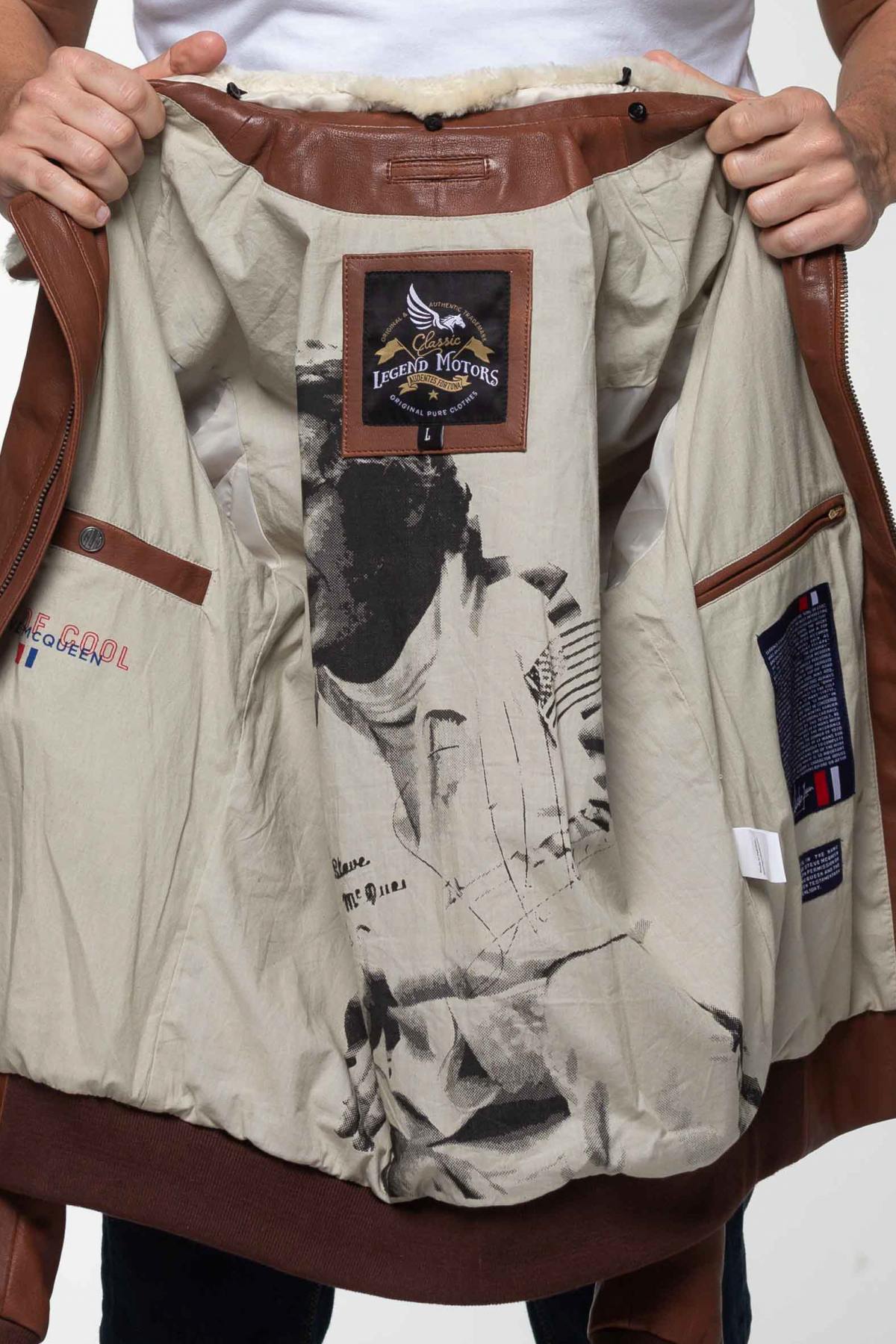 Chaqueta Hombre Steve Mcqueen JOHN SHEEP CROWN TORTOISE — vista 2
