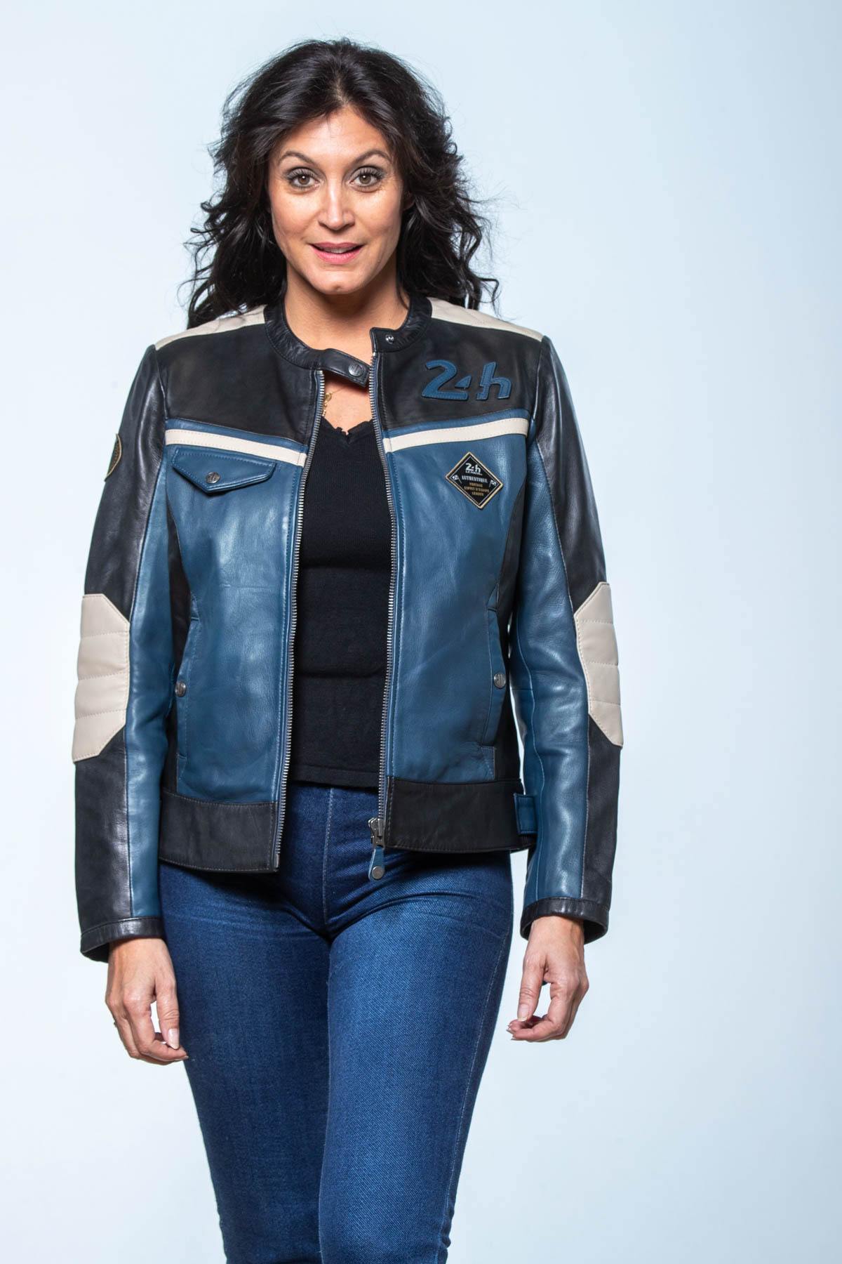 Blouson Femme 24h Le Mans STACIE ROYAL BLUE — vue 4