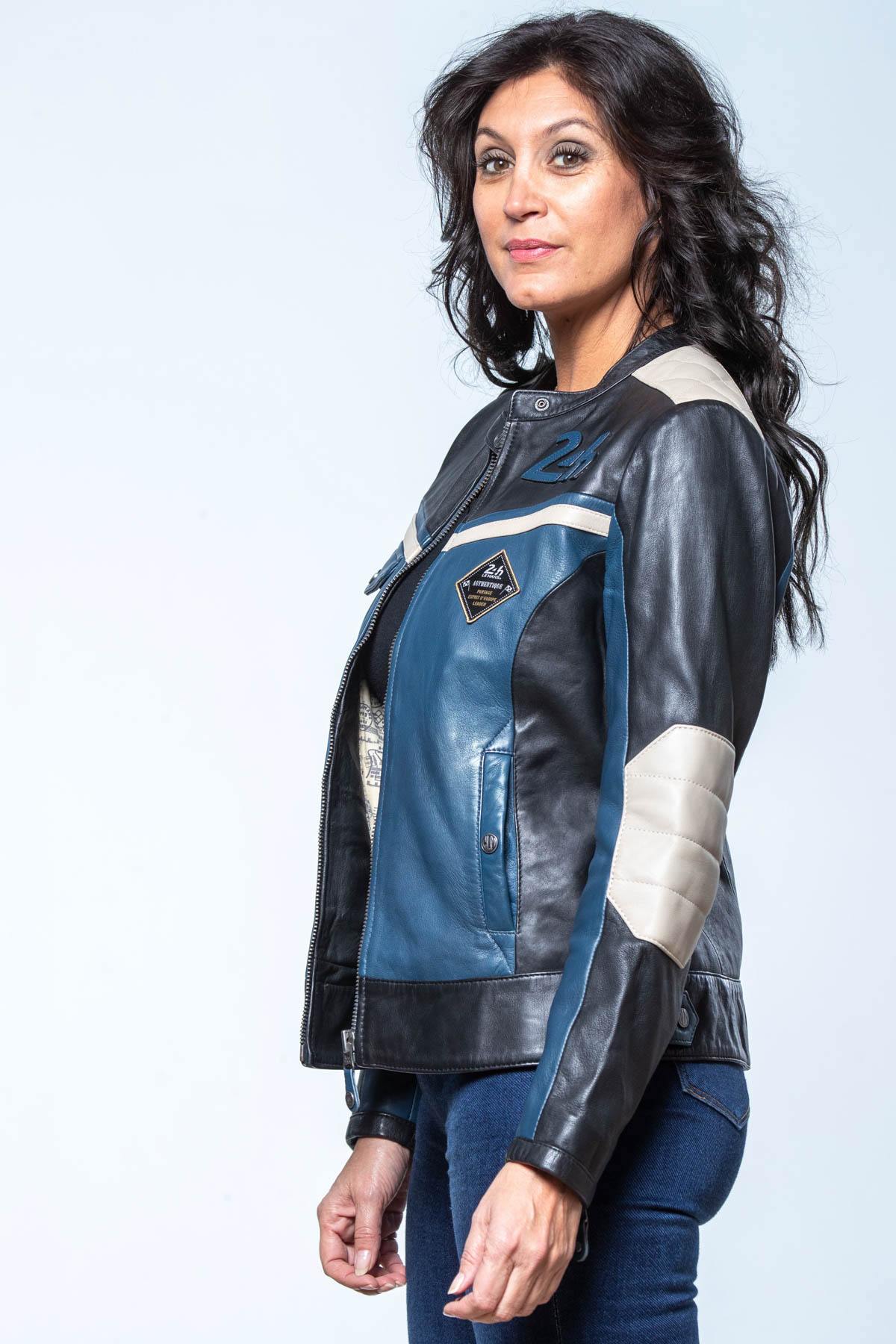 Blouson Femme 24h Le Mans STACIE ROYAL BLUE — vue 3