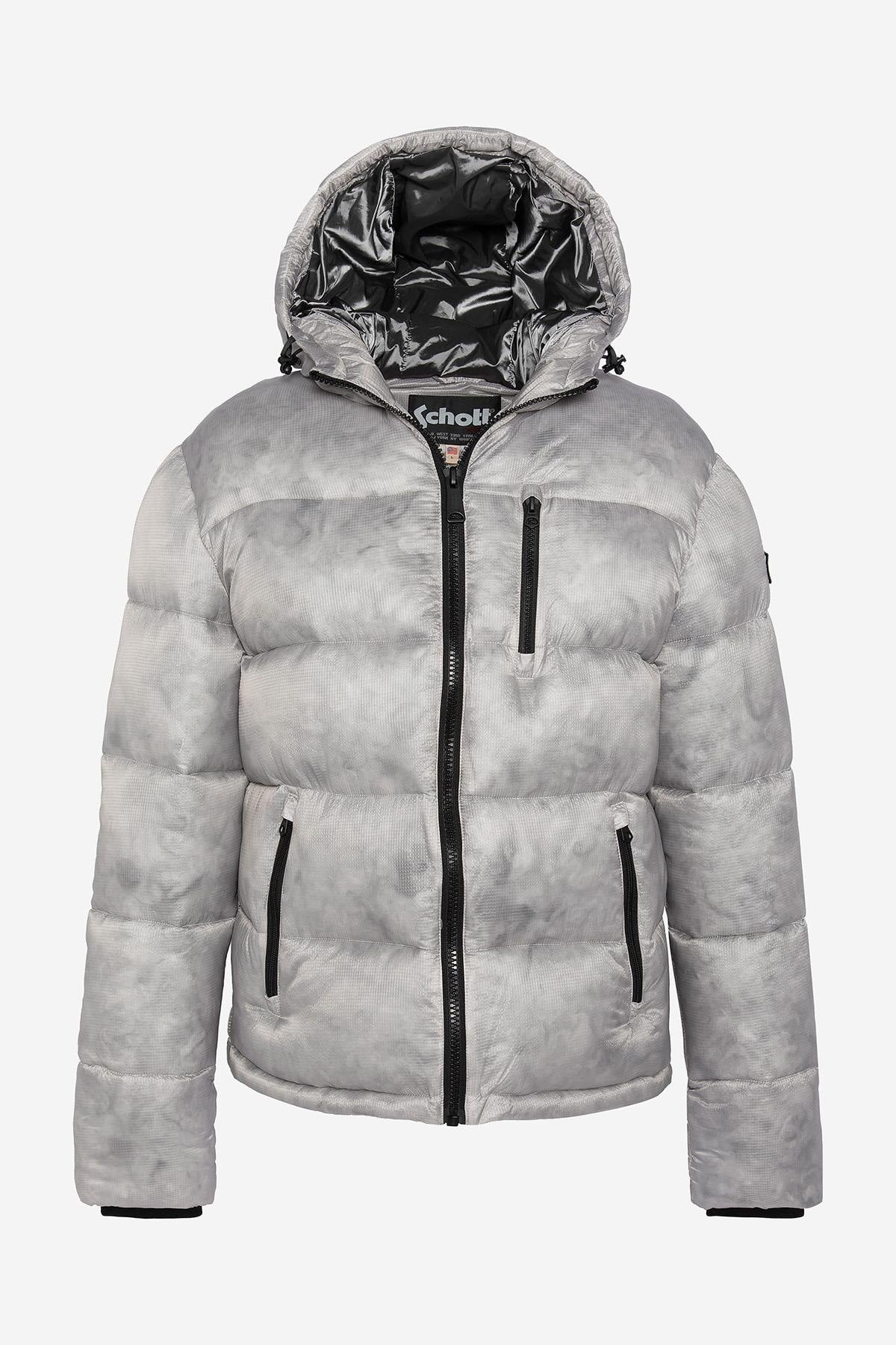 Giacche Uomo Schott INWOOD LIGHT GREY — vista 6