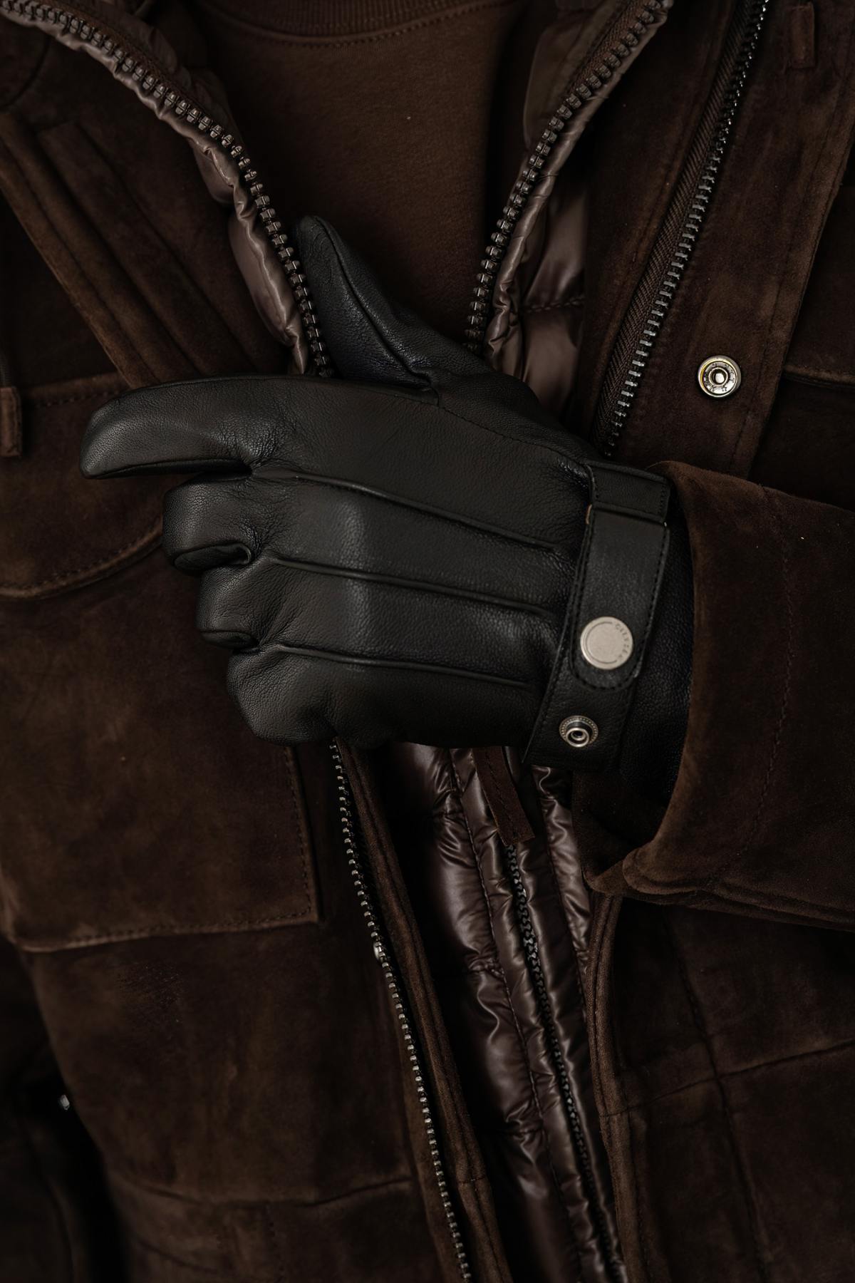 Guanti Uomo Cityzen LEDUC BLACK — vista 3