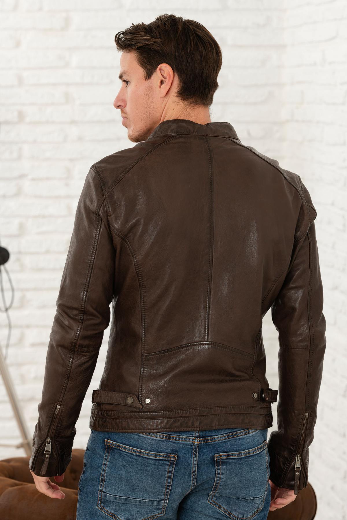 Chaqueta Hombre Cityzen KANSAS BROWN — vista 2