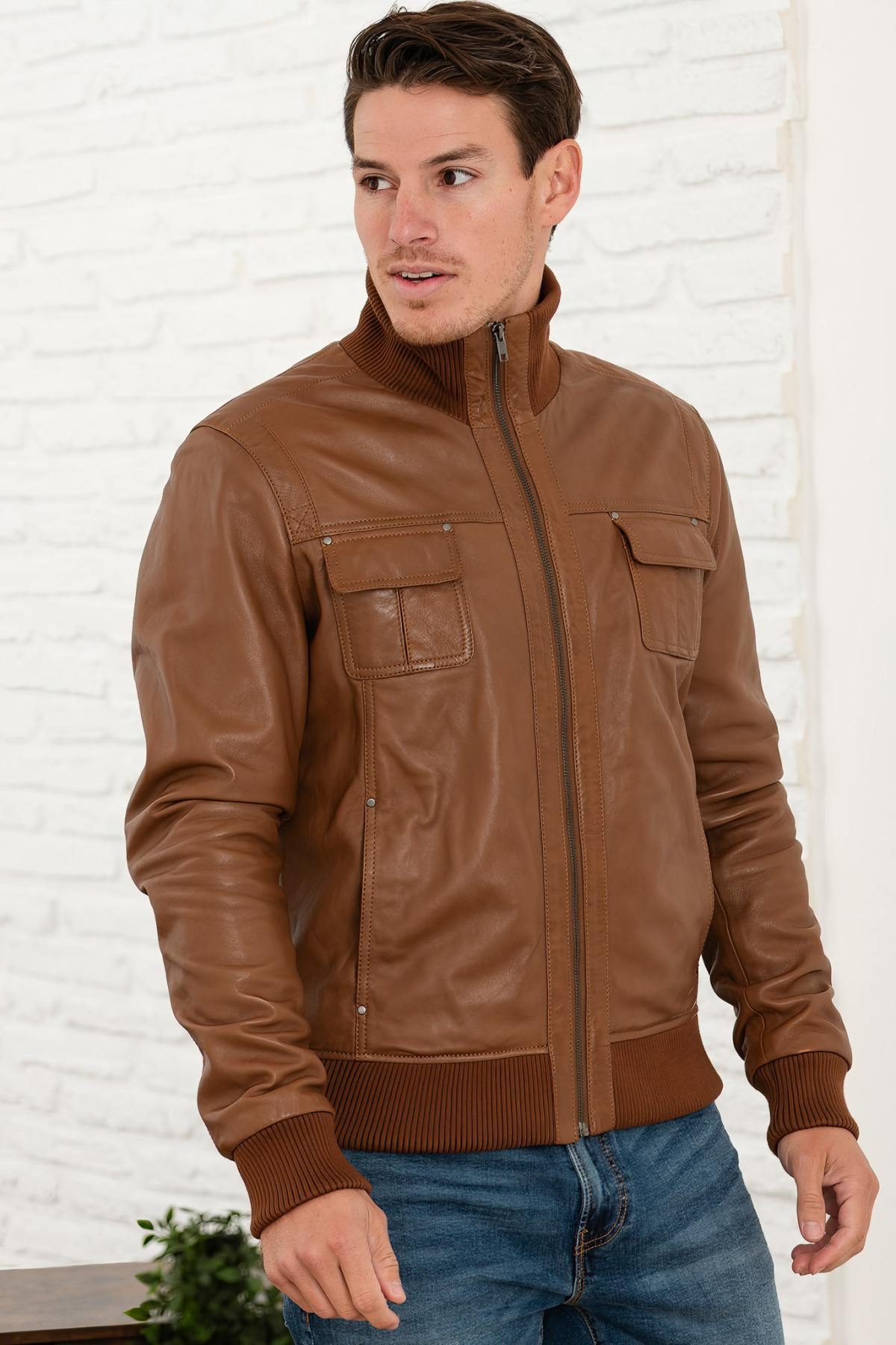 Giacche Uomo Serge Pariente DANY AG OXBLOOD — vista 1