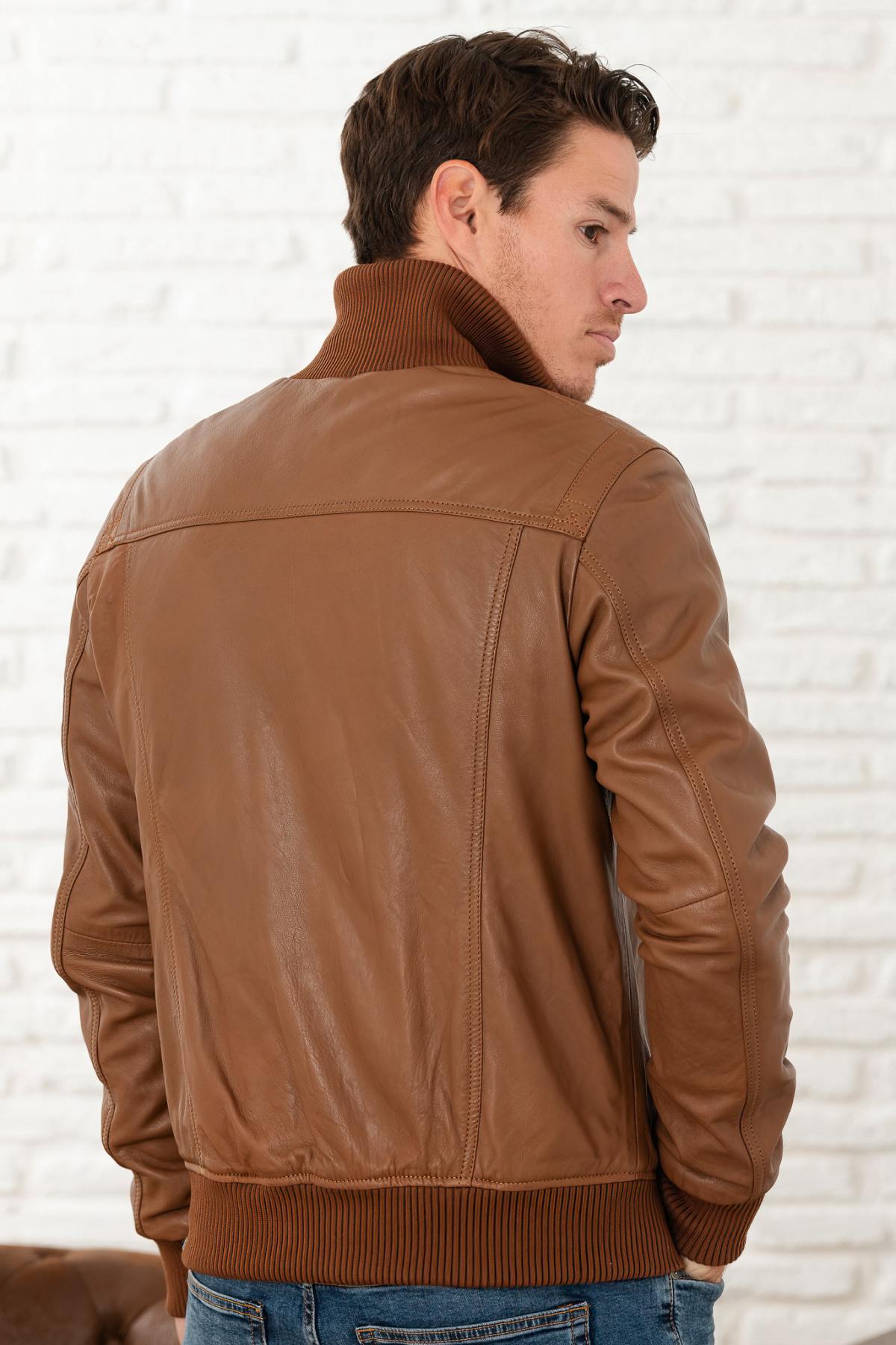 Giacche Uomo Serge Pariente DANY AG OXBLOOD — vista 3