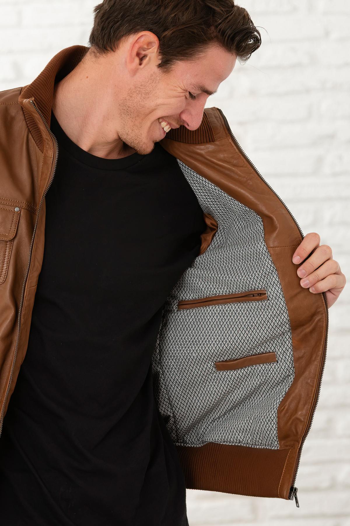 Giacche Uomo Serge Pariente DANY AG OXBLOOD — vista 6