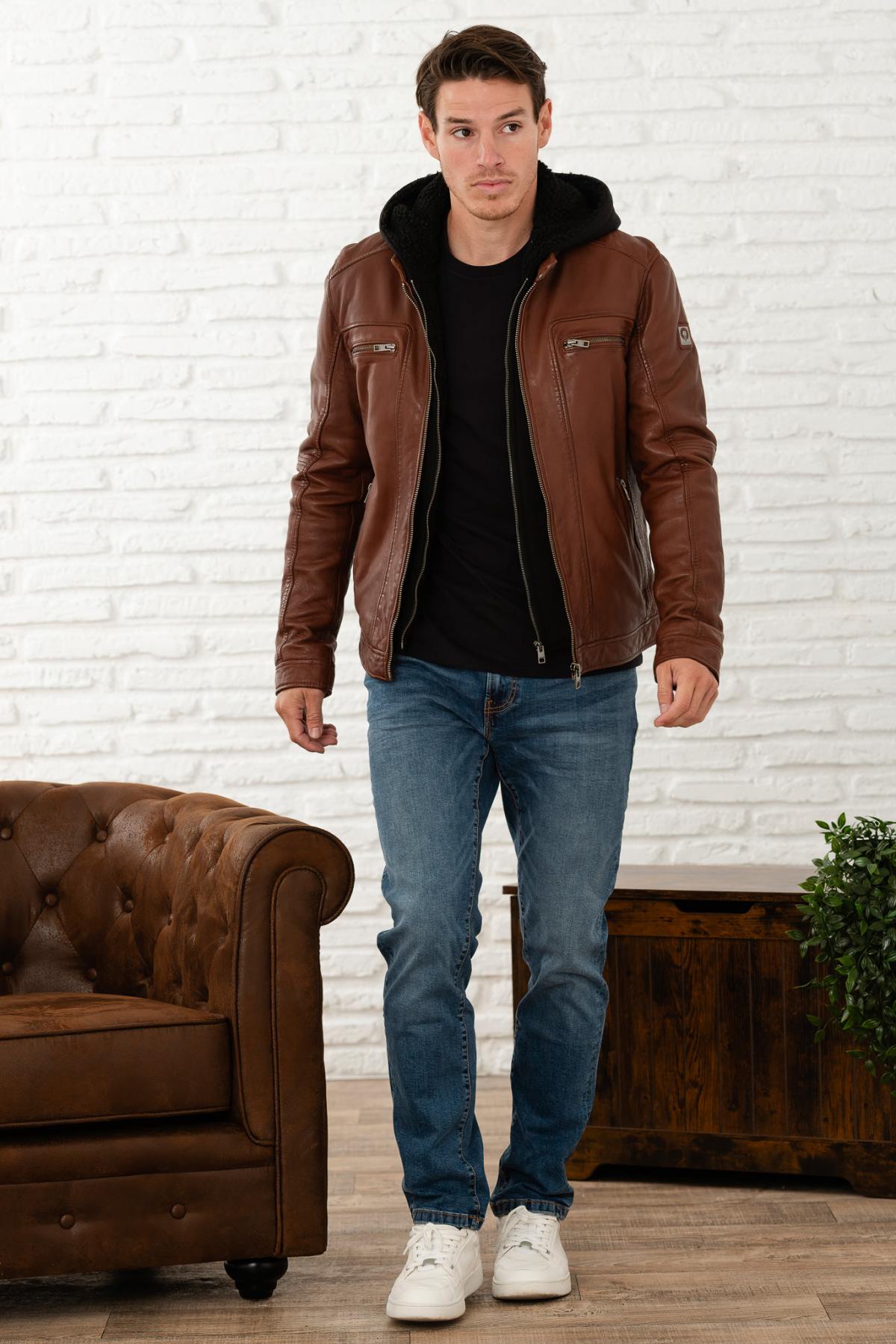 Giacche Uomo Oakwood DRINK PORTO 630 — vista 7