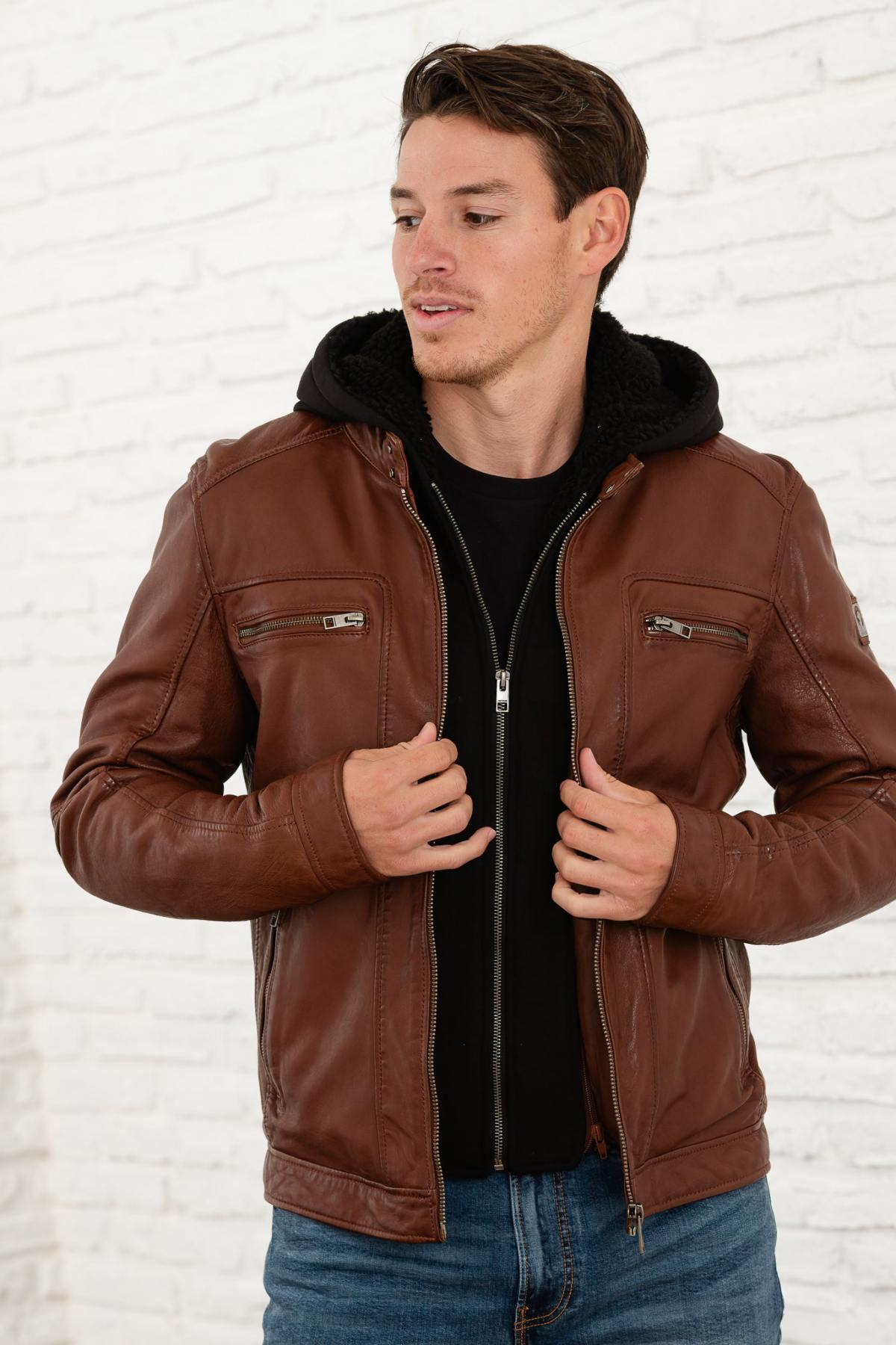 Giacche Uomo Oakwood DRINK PORTO 630 — vista 2