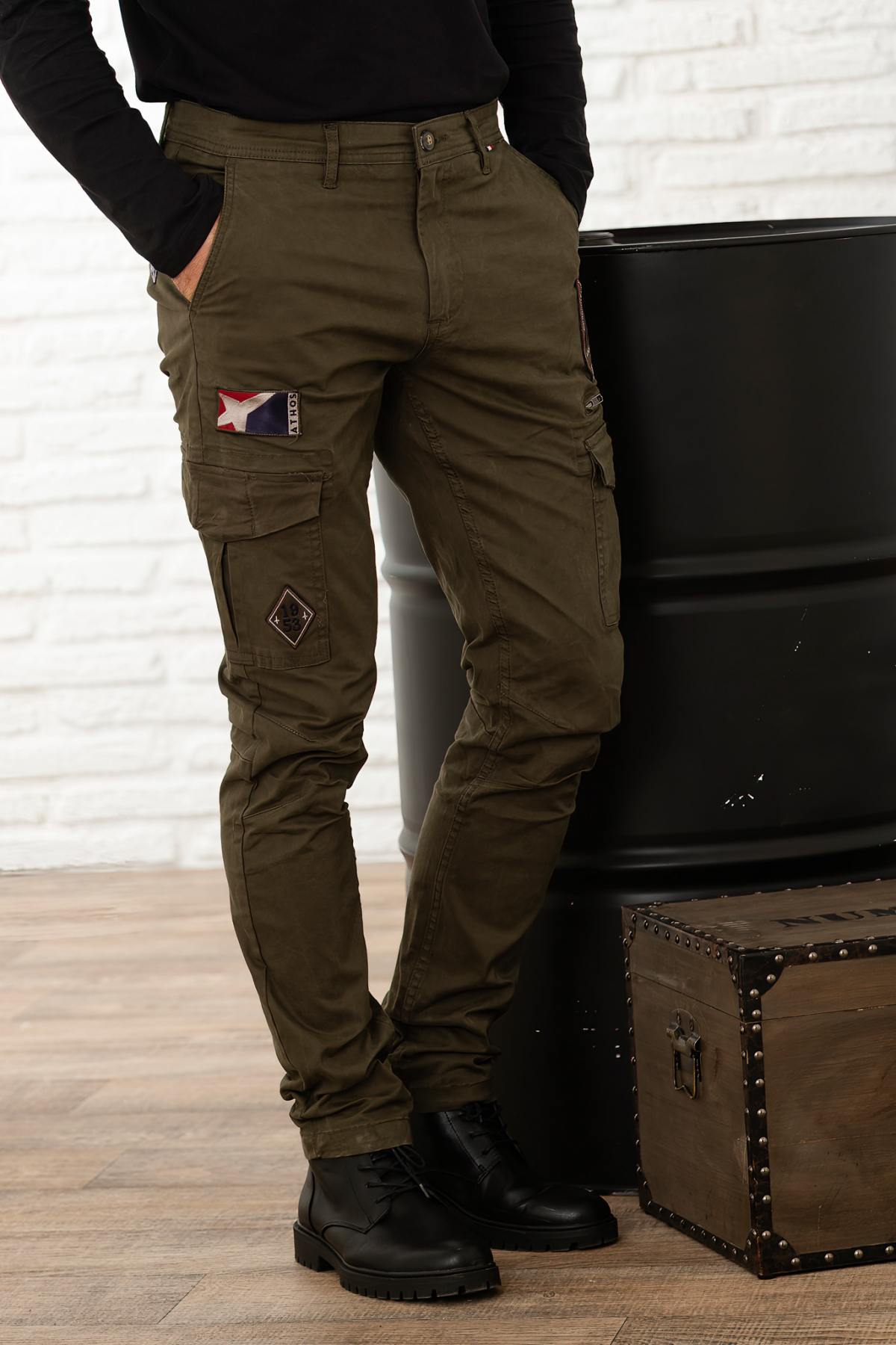 Herren Hose Patrouille De France AIX VISION KHAKI — Ansicht 6