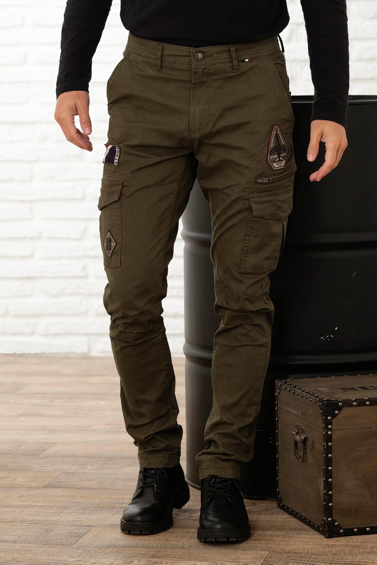 Herren Hose Patrouille De France AIX VISION KHAKI — Ansicht 1