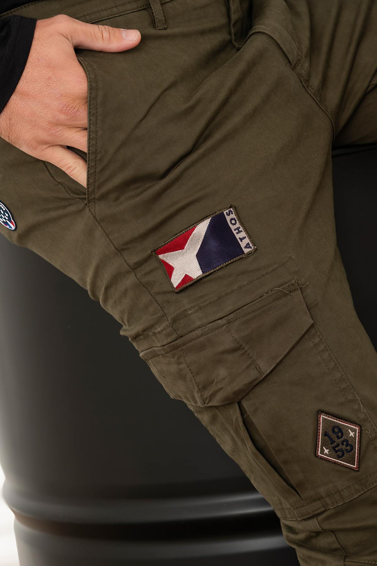 Herren Hose Patrouille De France AIX VISION KHAKI — Ansicht 7