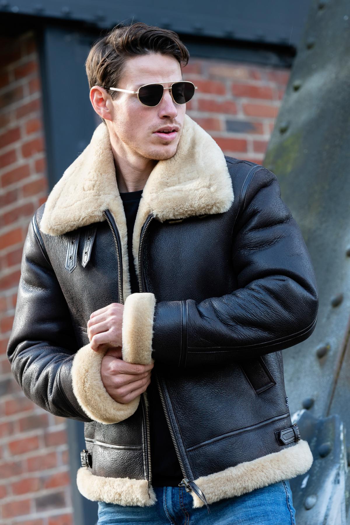 Giacche Uomo Cityzen BERLIN BROWN BEIGE — vista 6