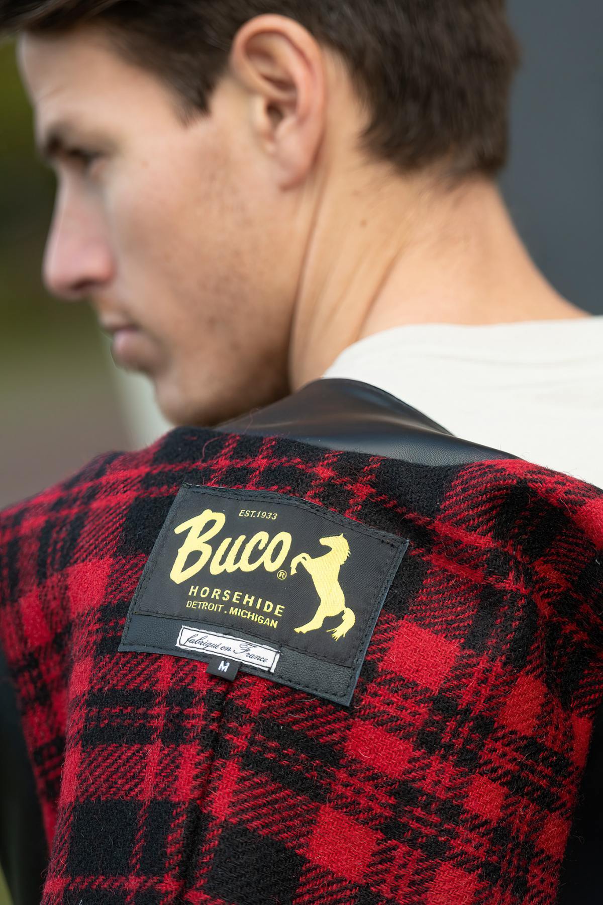 Gilet Uomo Buco J300 HORSEHIDE — vista 2
