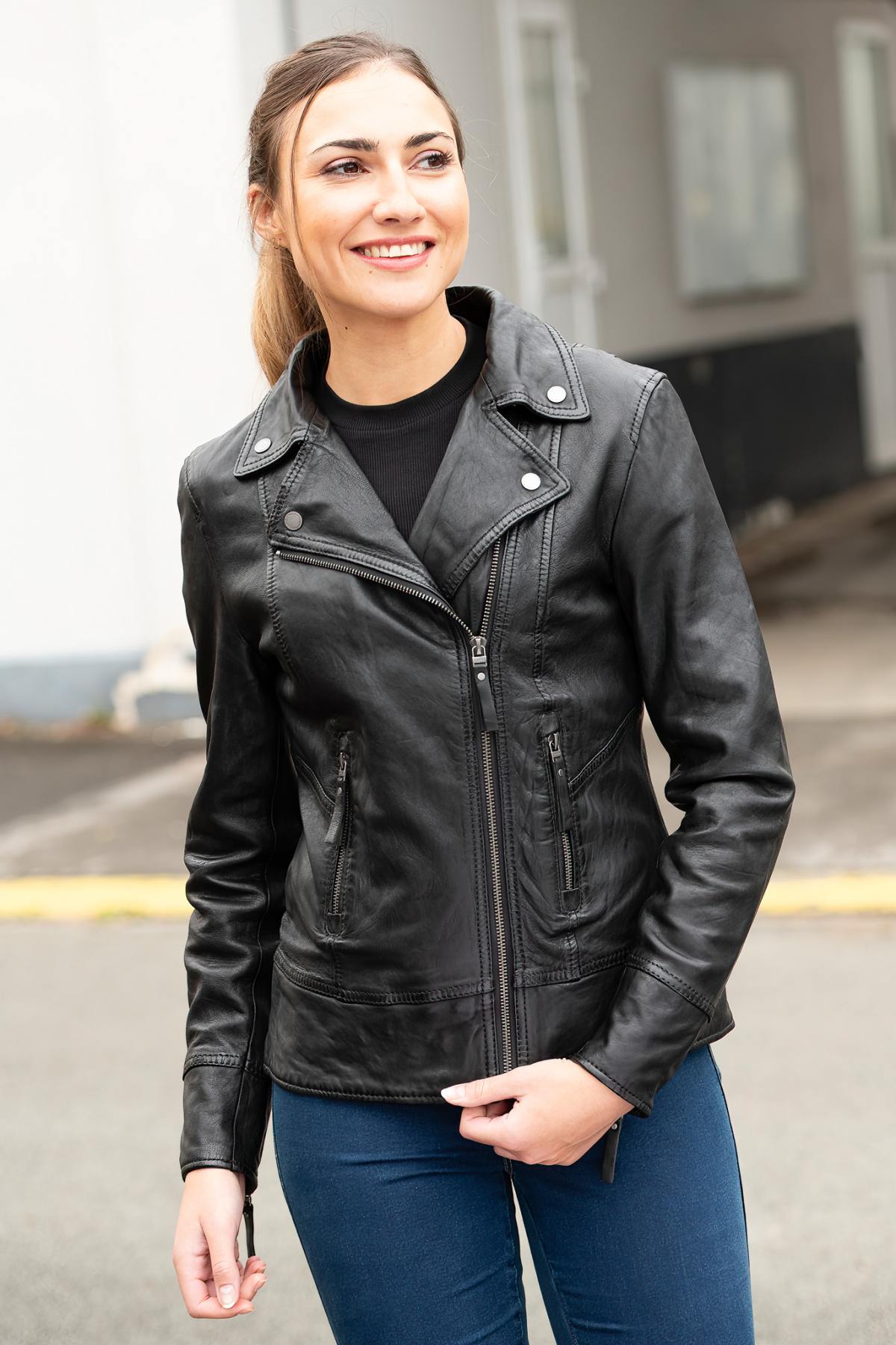 Chaqueta Mujeres Cityzen TEXAS CZ BLACK — vista 3