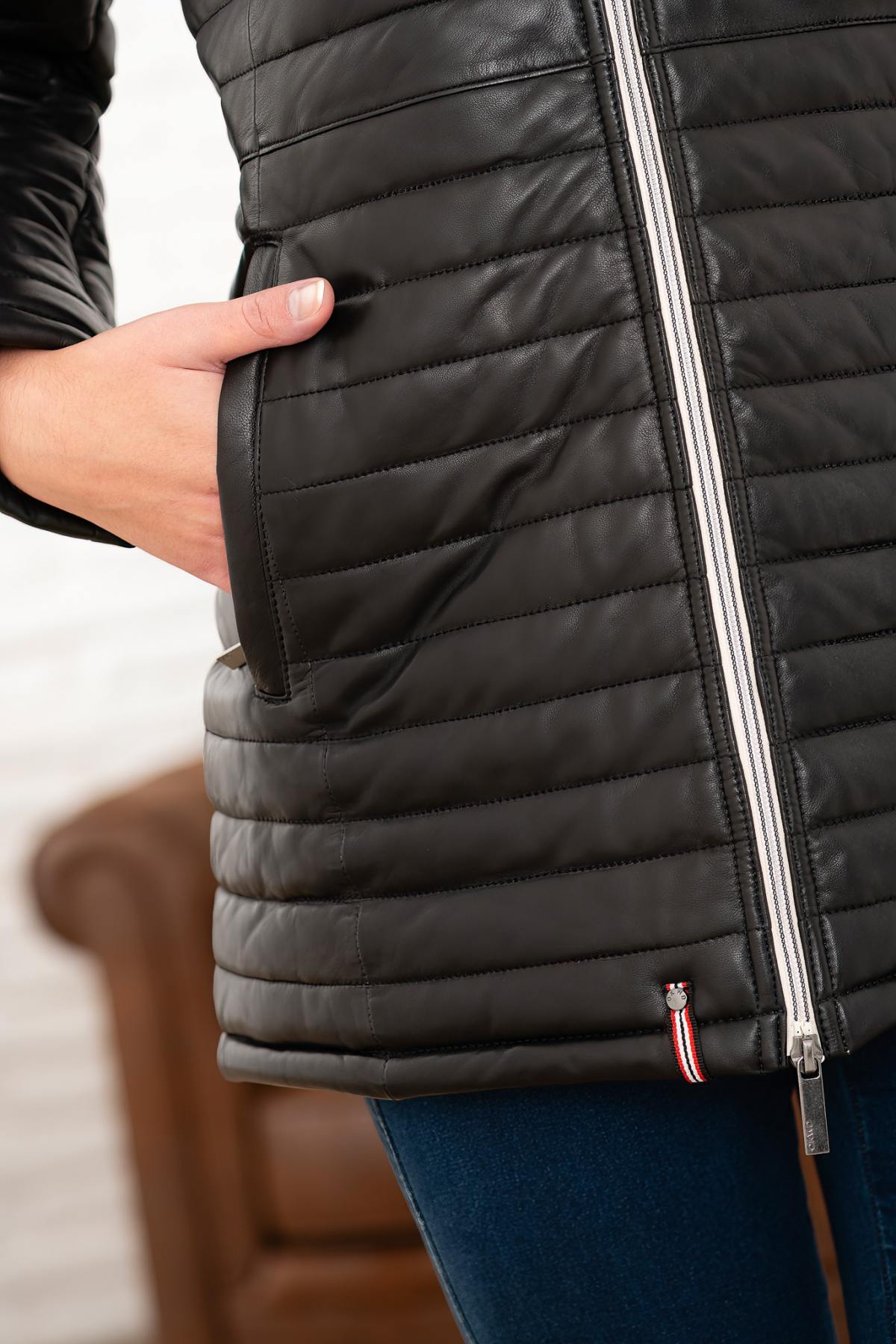 Veste Femme Oakwood BRIDGET NOIR 501 — vue 5