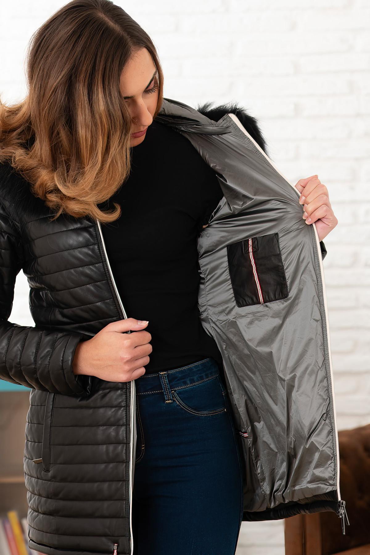 Veste Femme Oakwood BRIDGET NOIR 501 — vue 6