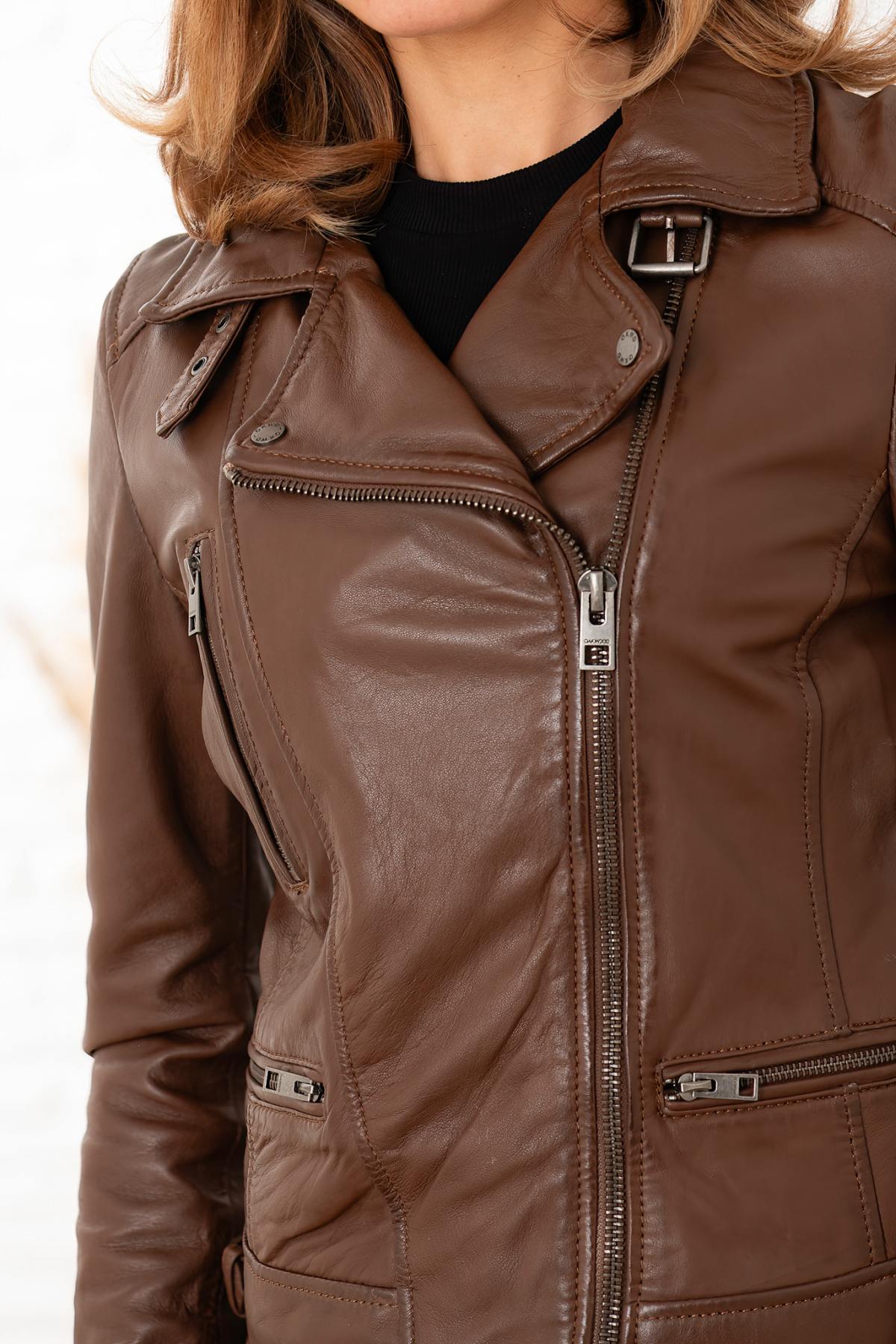 Blouson Femme Oakwood FLASH TABACCO 511 — vue 3
