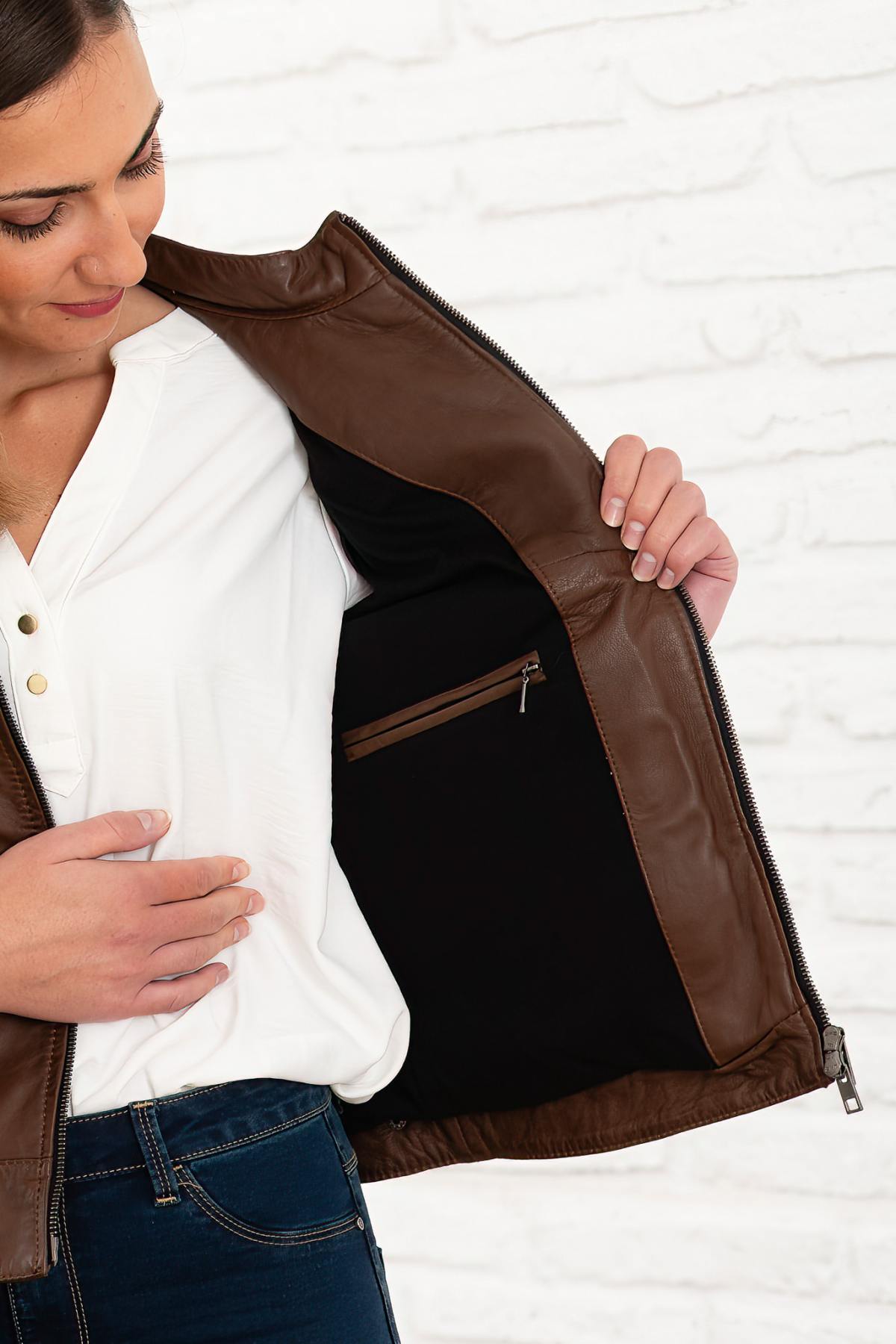 Giacche Donna Oakwood RITZ TABACCO 511 — vista 7