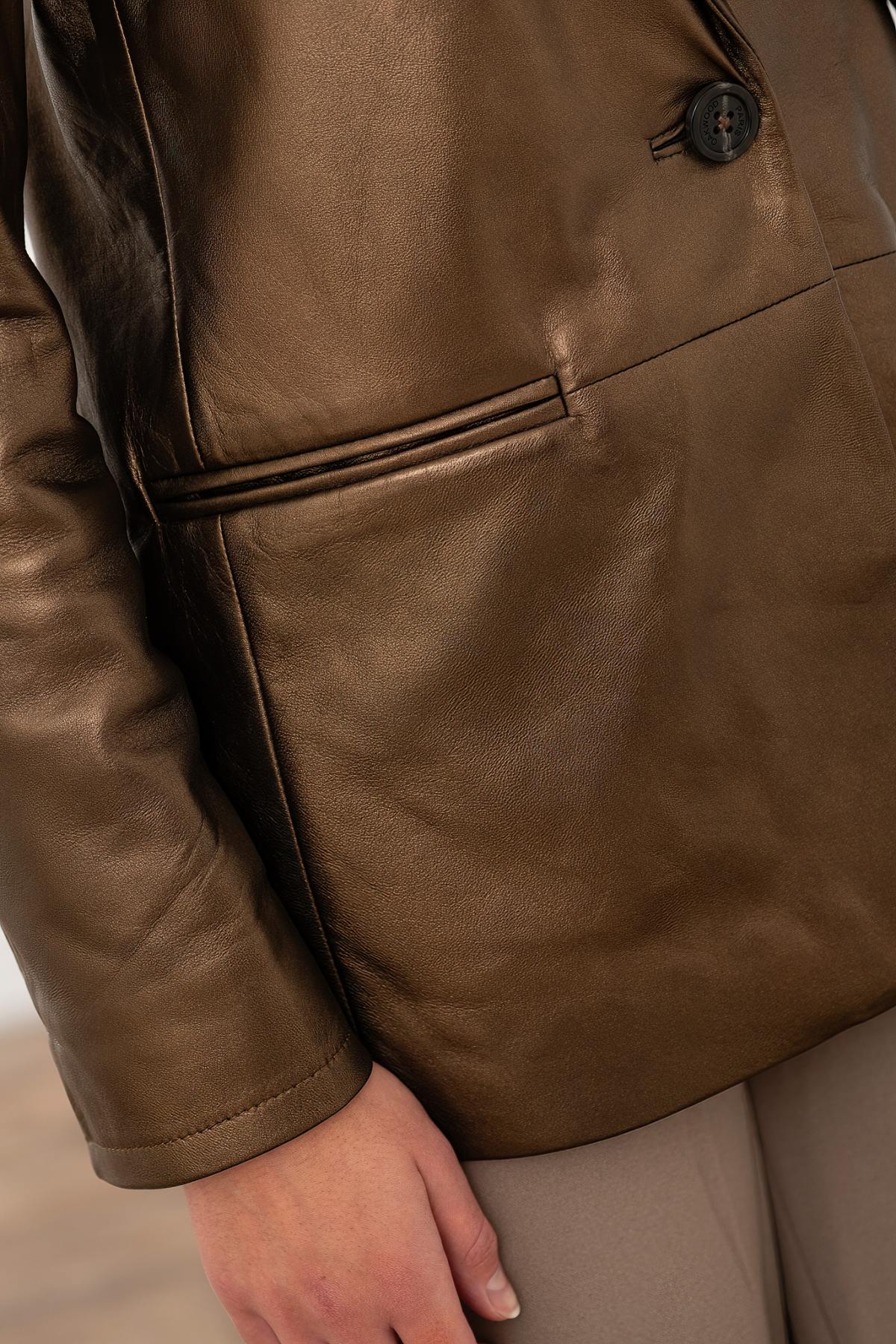 Veste Femme Oakwood MEG METAL GOLD 501 — vue 3