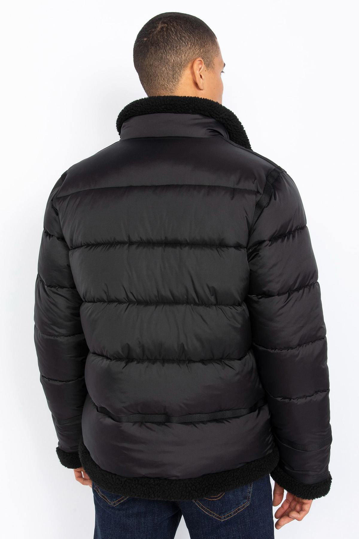 Herren Jacke Schott IDAK BLACK/BLACK — Ansicht 8