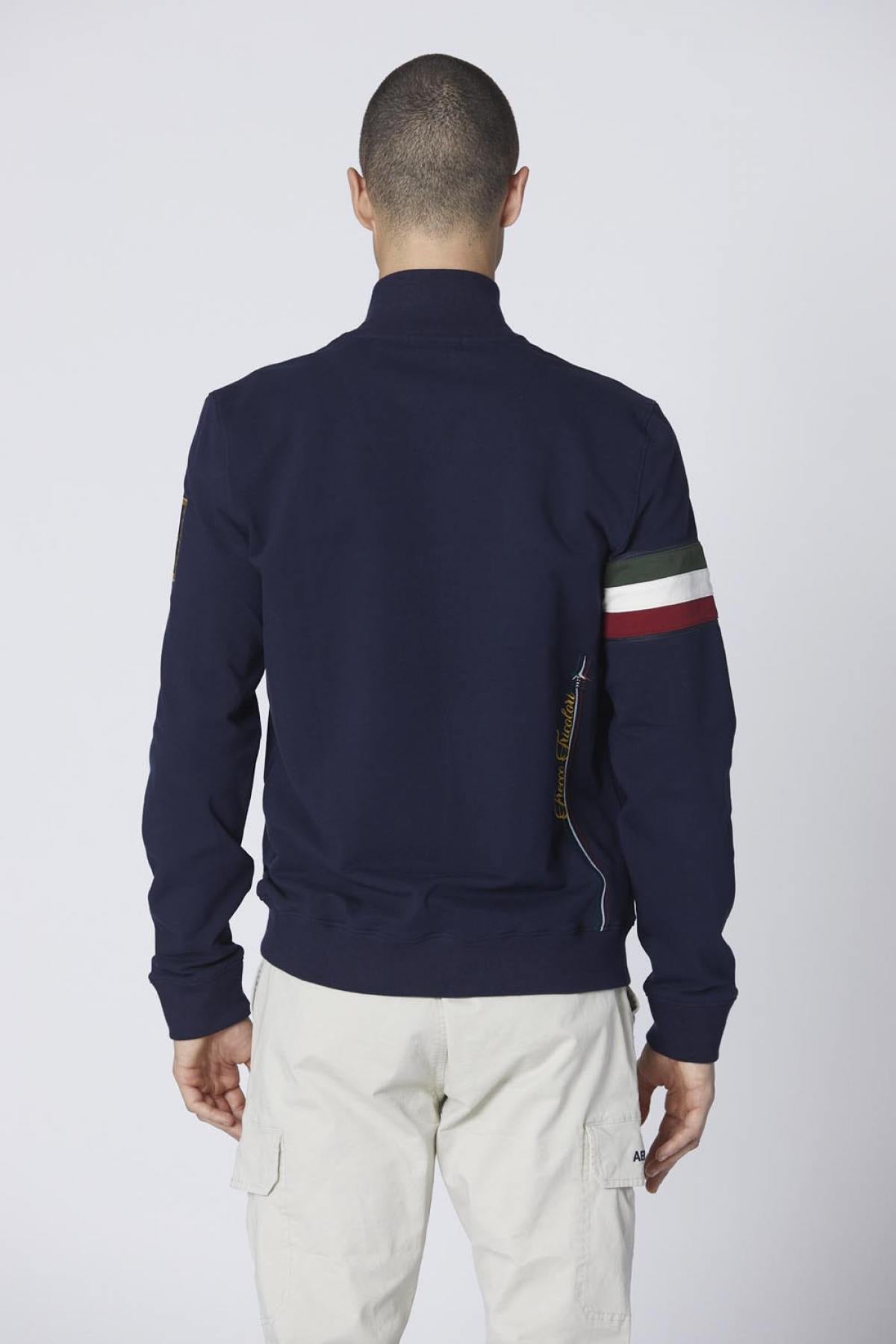 Jersey/sudadera Hombre Aeronautica Militare FE1871F439 08380 DARK BLU — vista 2