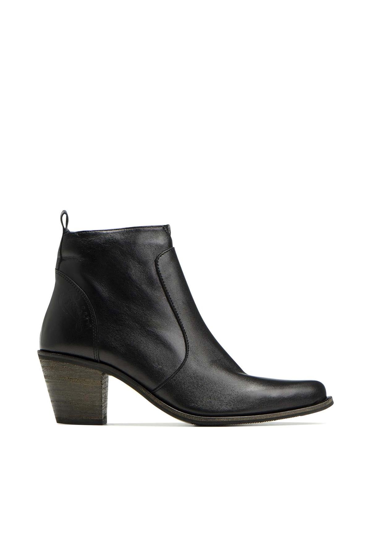 Boots / Bottes Femme Redskins RS.HEAVY V1 NAPPA NOIR — vue 2