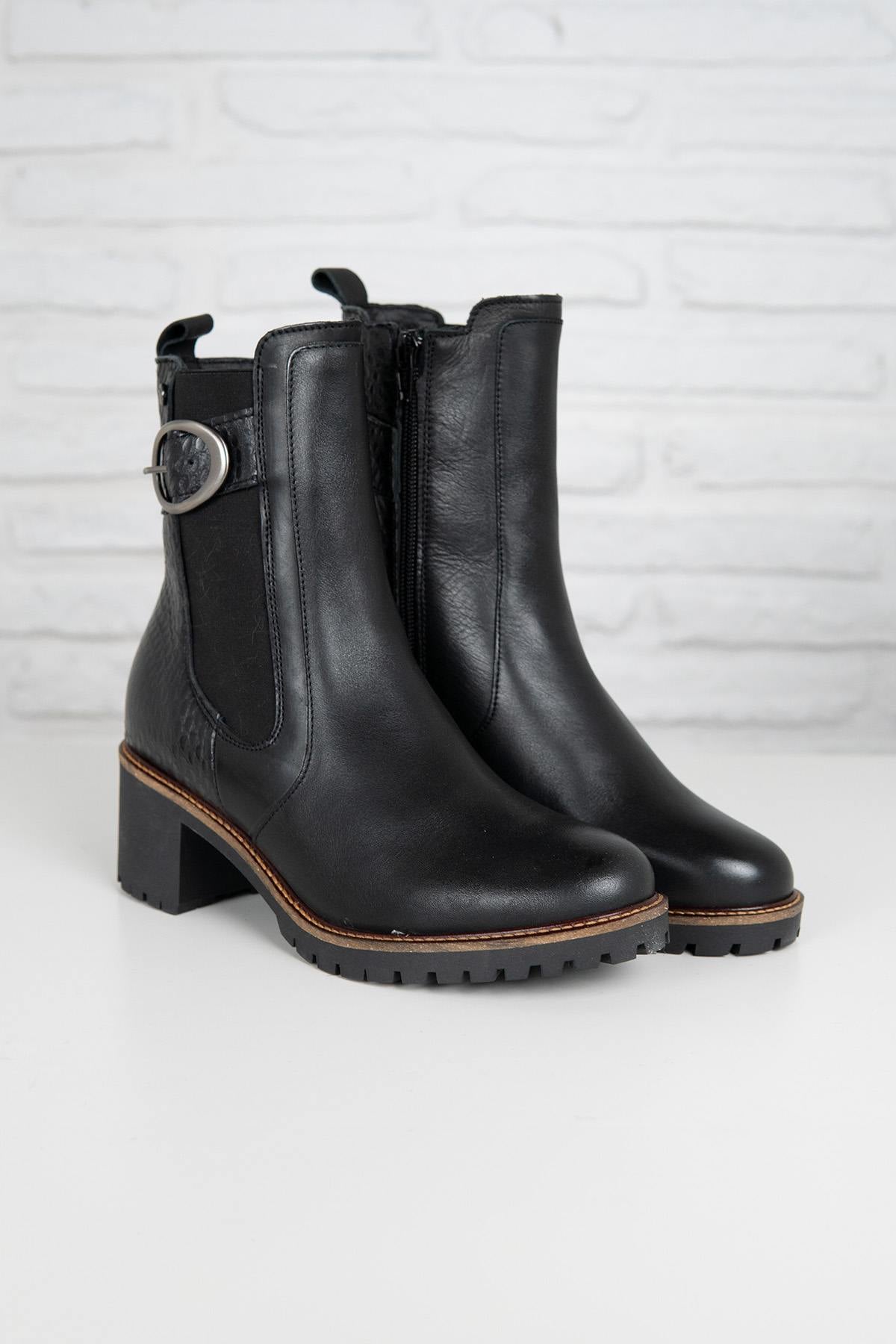 Boots / Bottes Femme Redskins RS.FLAG V1 CRUST NOIR — vue 2