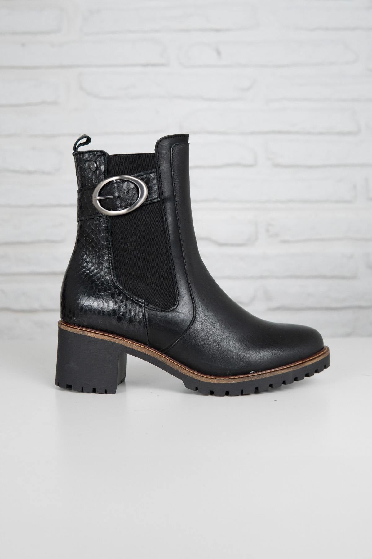 Boots / Bottes Femme Redskins RS.FLAG V1 CRUST NOIR — vue 1