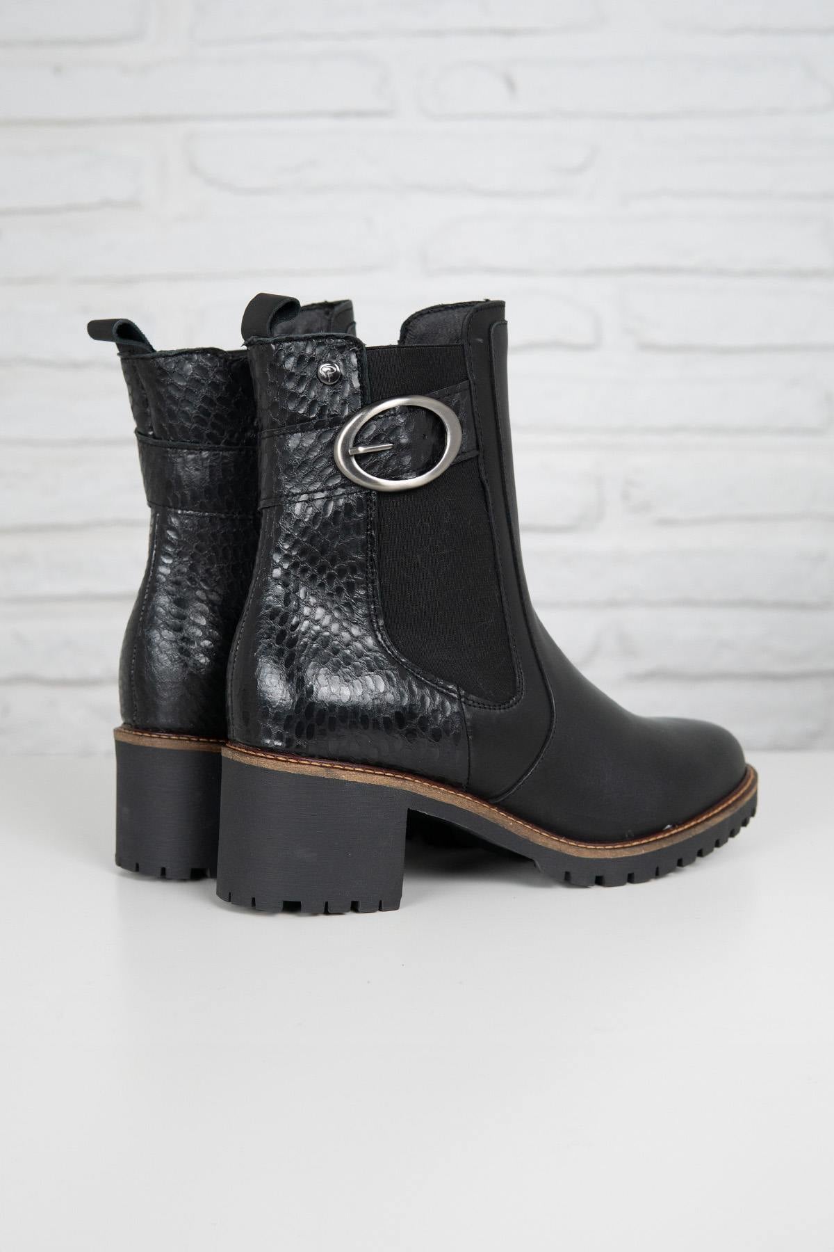 Boots / Bottes Femme Redskins RS.FLAG V1 CRUST NOIR — vue 3