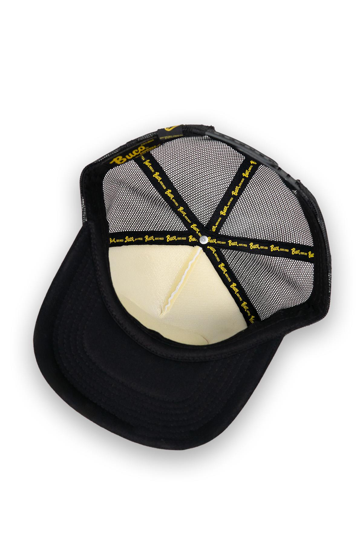 Gorra Hombre Buco TRUCK LOGO BLACK/WHITE — vista 3