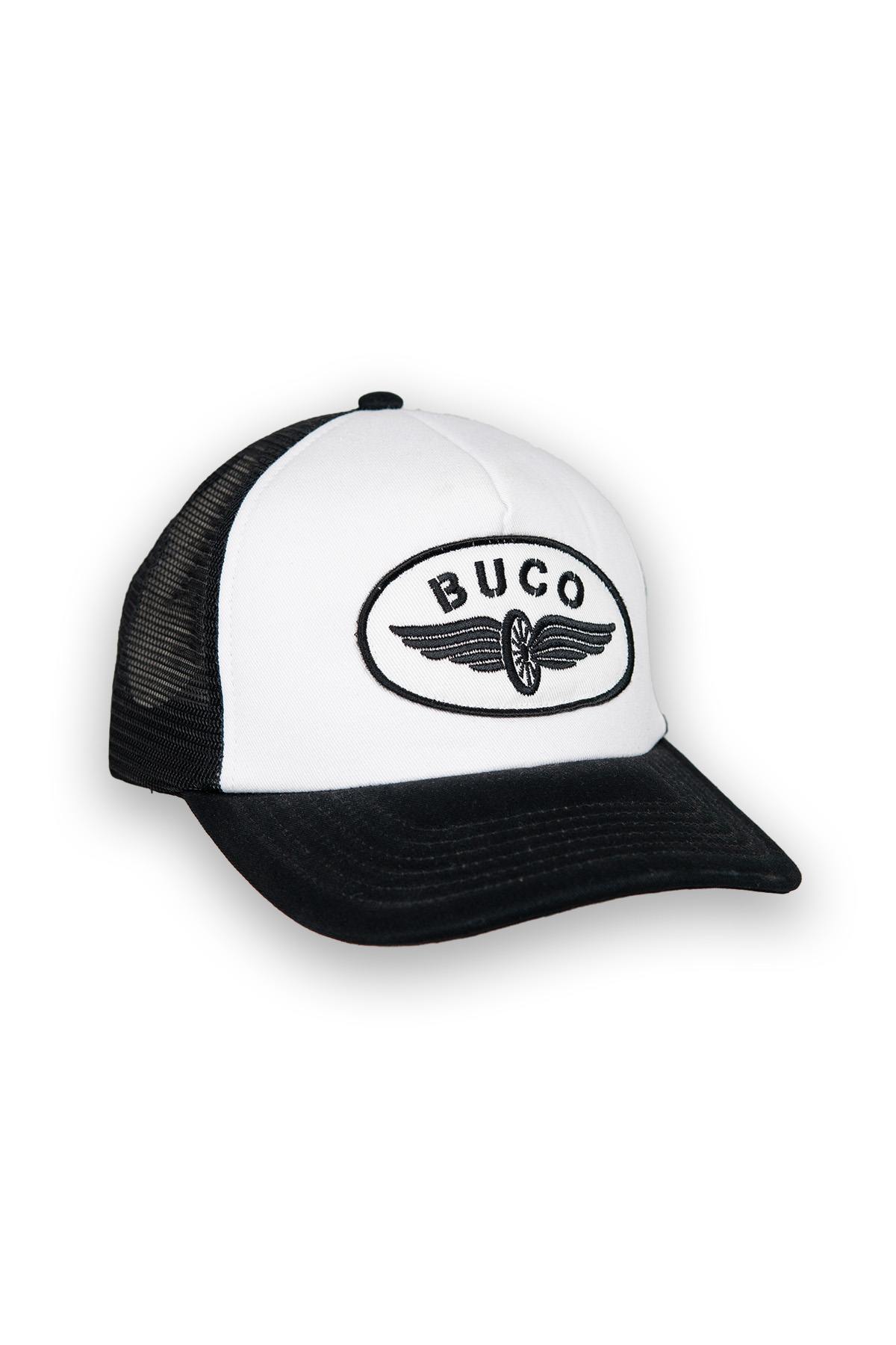 Gorra Hombre Buco TRUCK WHEEL WHITE/BLACK — vista 1