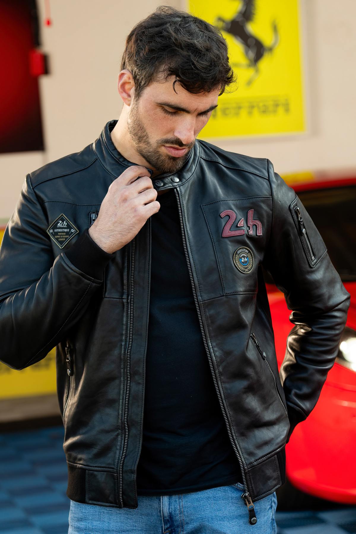 Herren Jacke 24h Le Mans TRAVIS BLACK — Ansicht 5