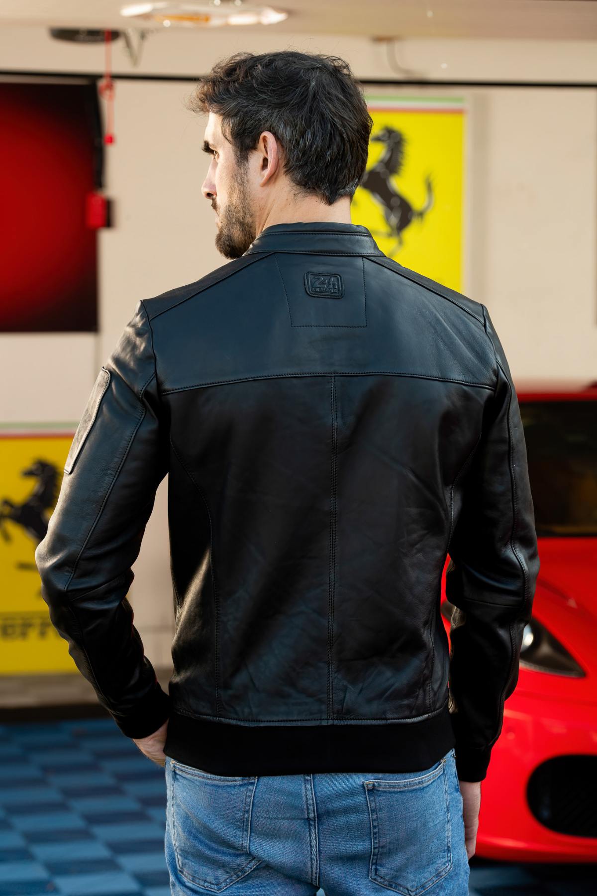Herren Jacke 24h Le Mans TRAVIS BLACK — Ansicht 3