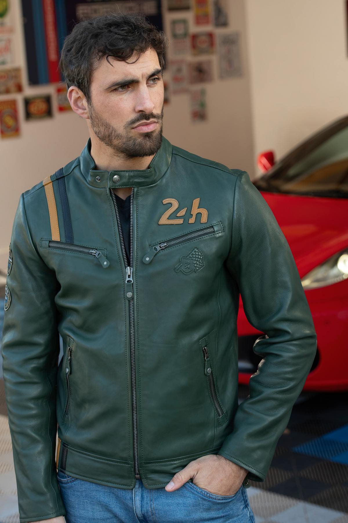 Chaqueta Hombre 24h Le Mans MARLON GREEN — vista 3