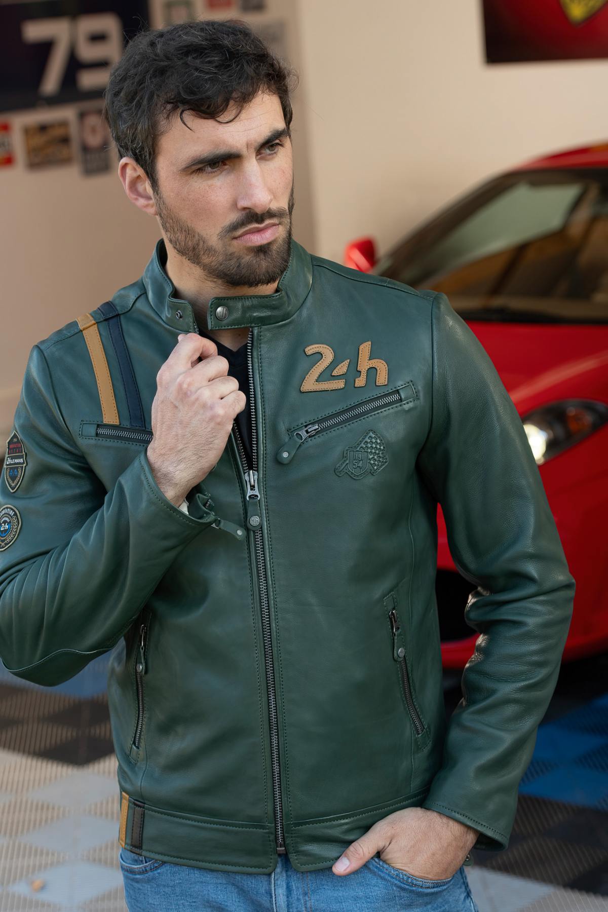 Chaqueta Hombre 24h Le Mans MARLON GREEN — vista 5