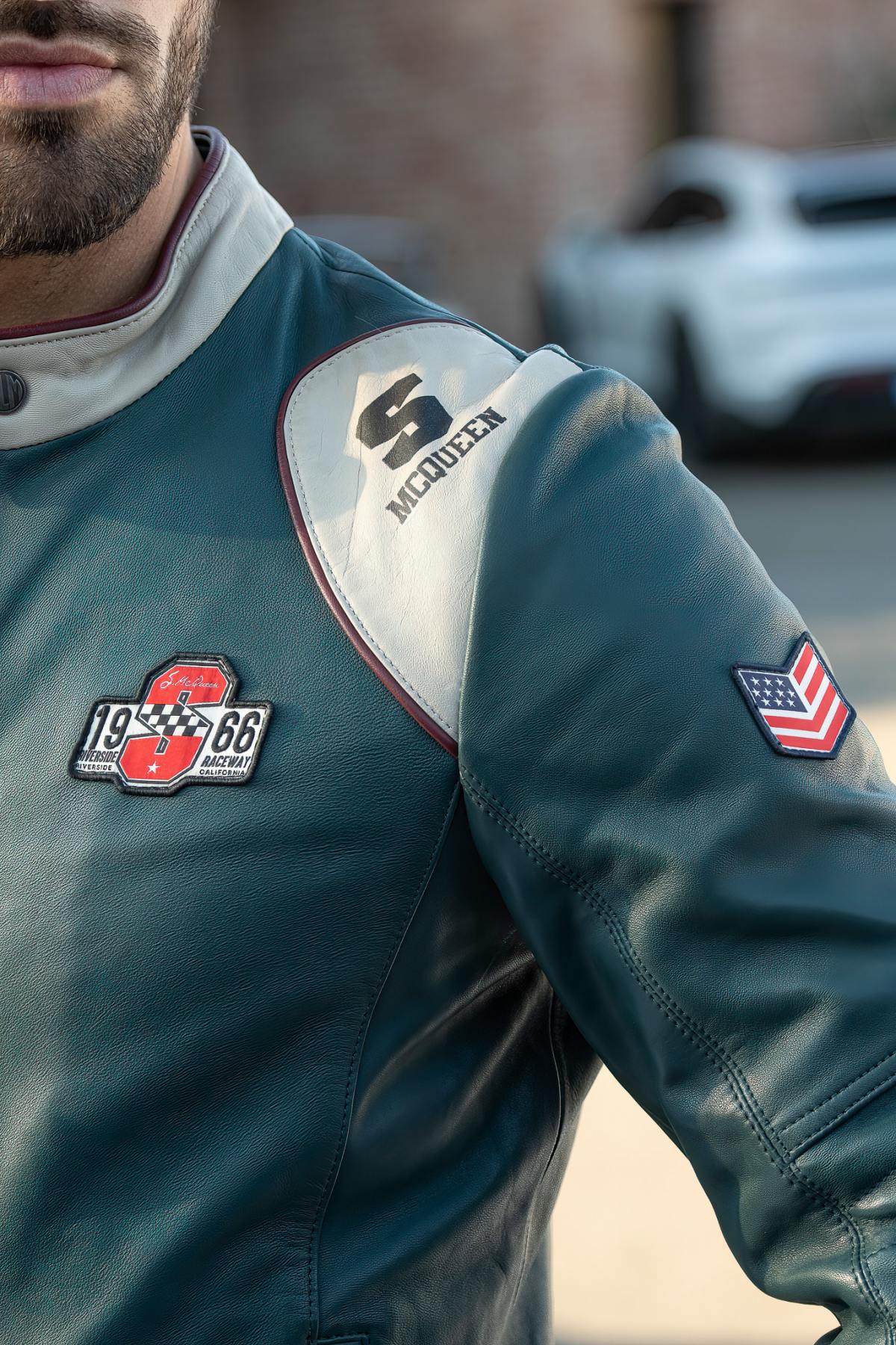 Chaqueta Hombre Steve Mcqueen CLINT PETROL — vista 2