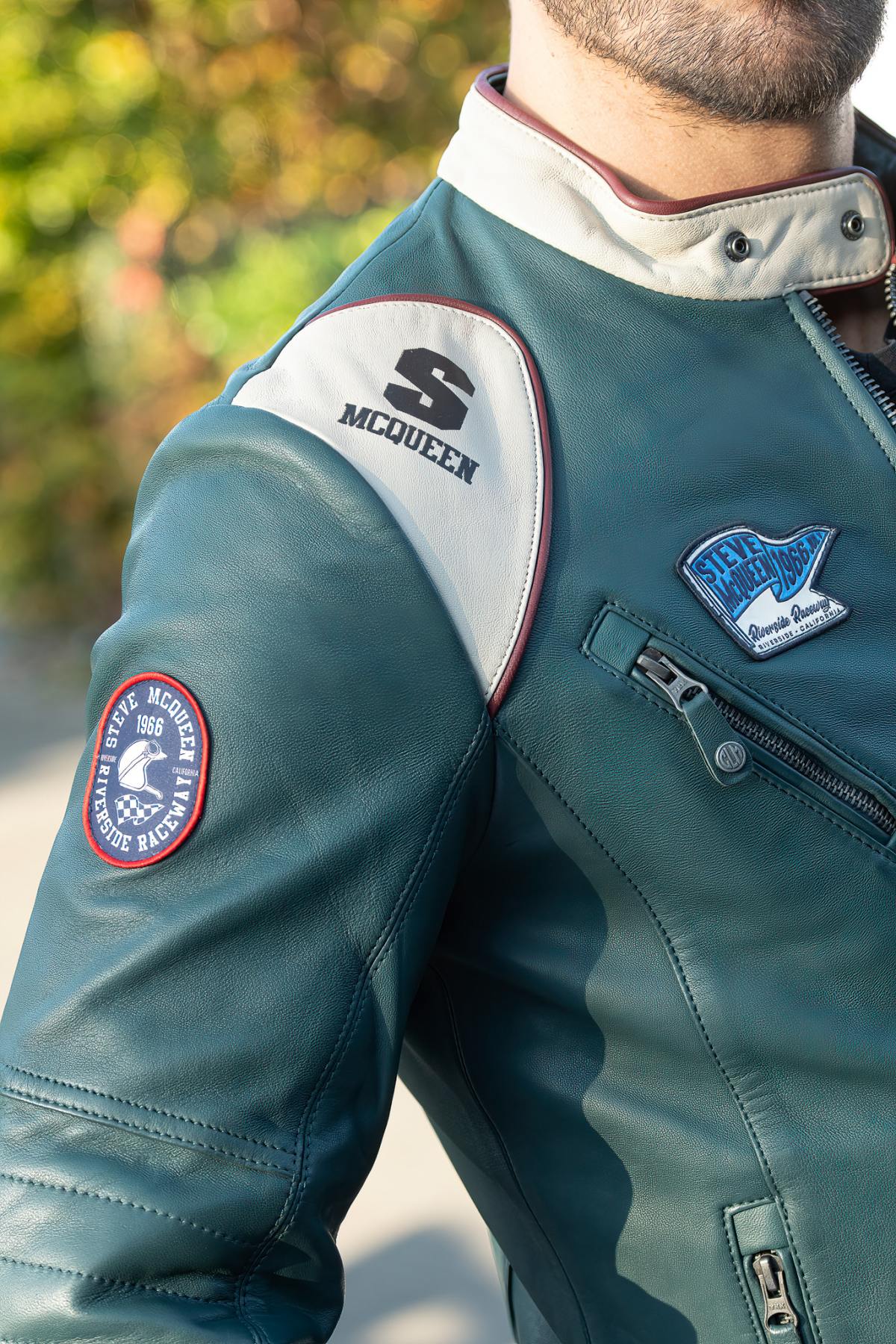 Chaqueta Hombre Steve Mcqueen CLINT PETROL — vista 5