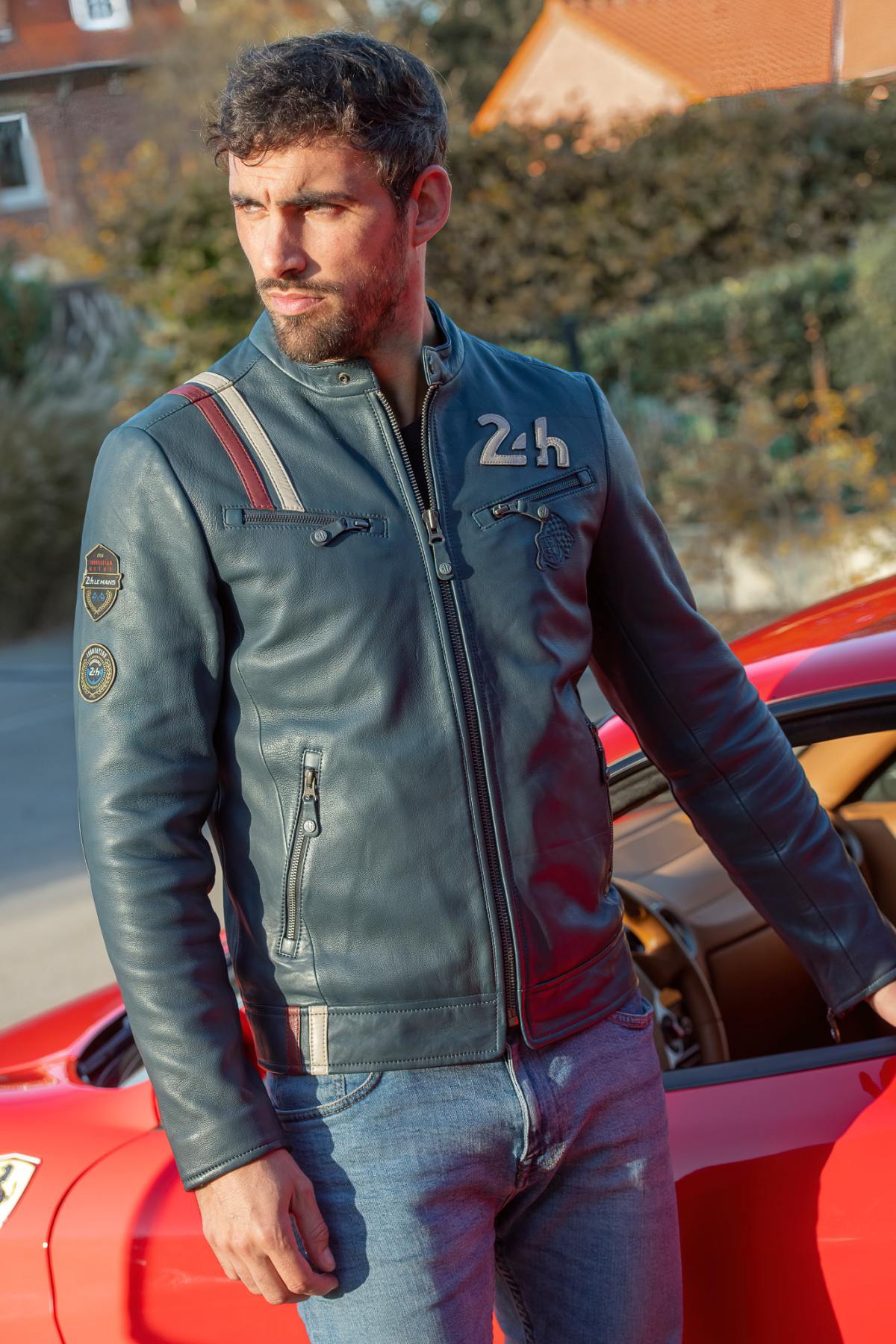 Chaqueta Hombre 24h Le Mans MARLON ROYAL BLUE — vista 6