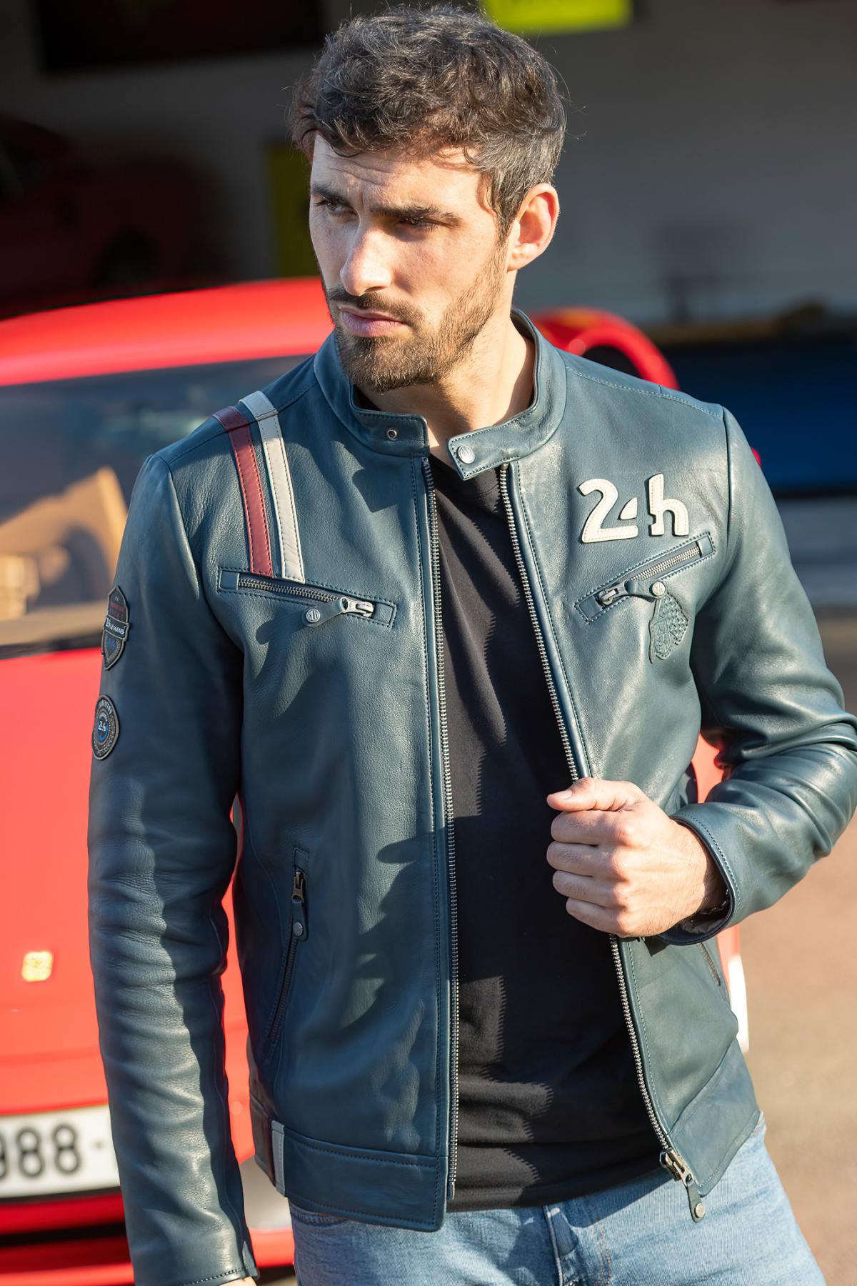 Chaqueta Hombre 24h Le Mans MARLON ROYAL BLUE — vista 5