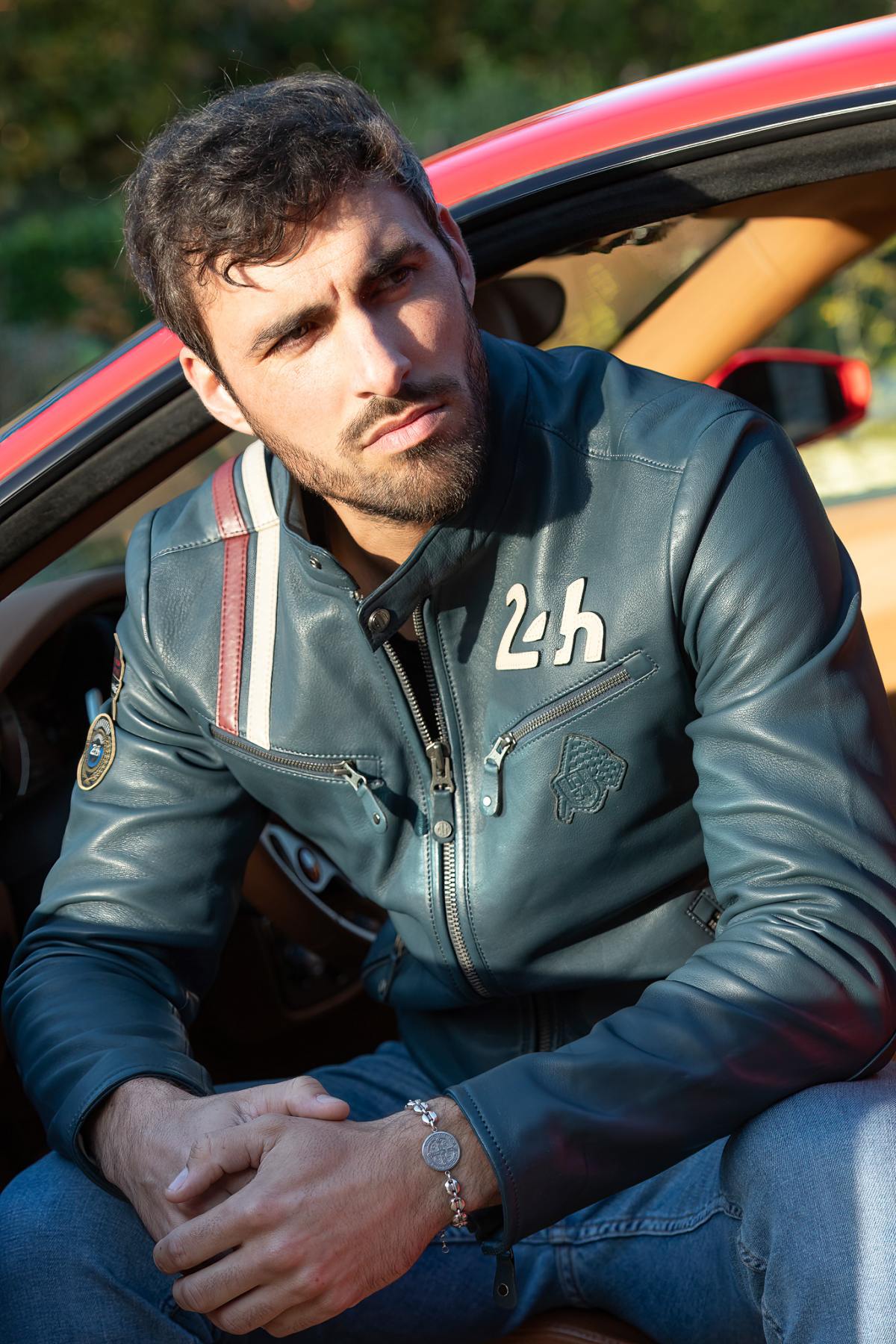 Chaqueta Hombre 24h Le Mans MARLON ROYAL BLUE — vista 7