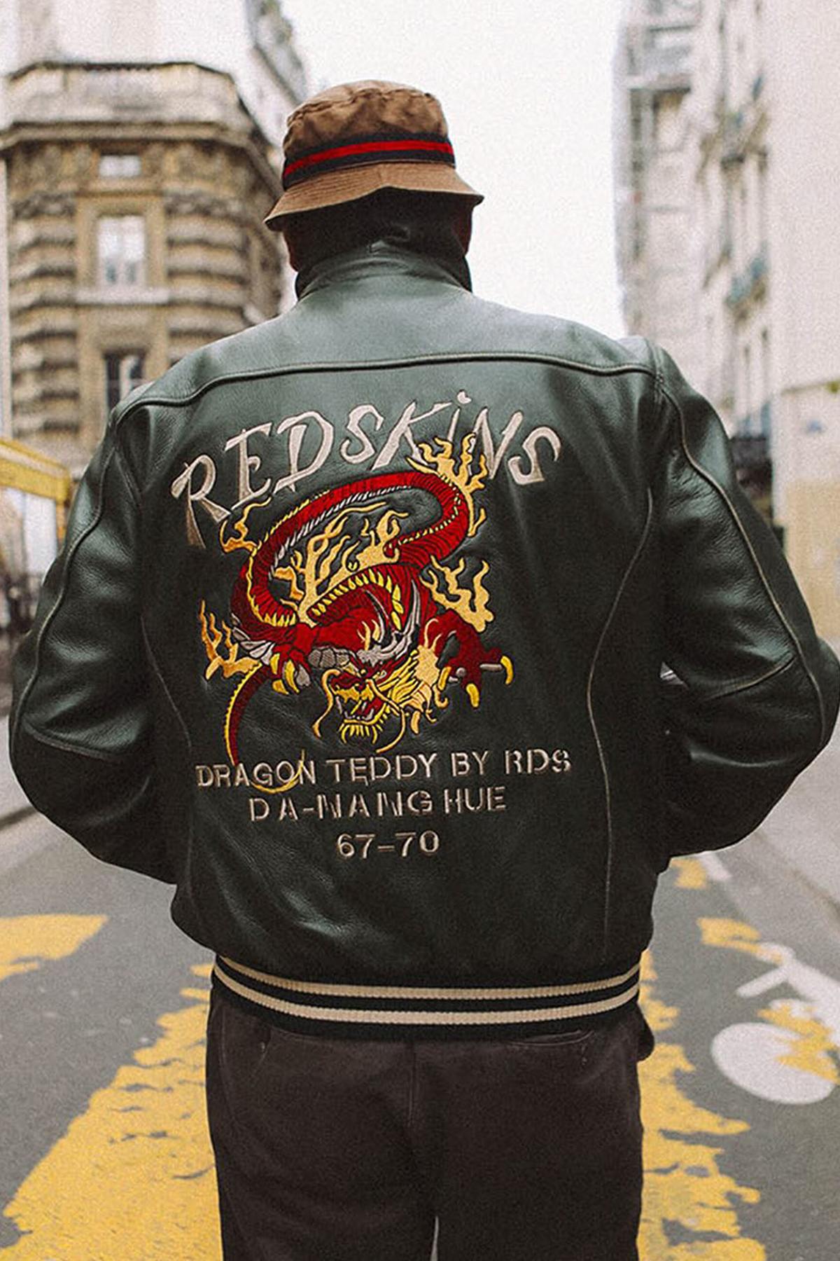 Chaqueta Hombre Redskins DRAGON COHIBA FOREST GREEN — vista 1