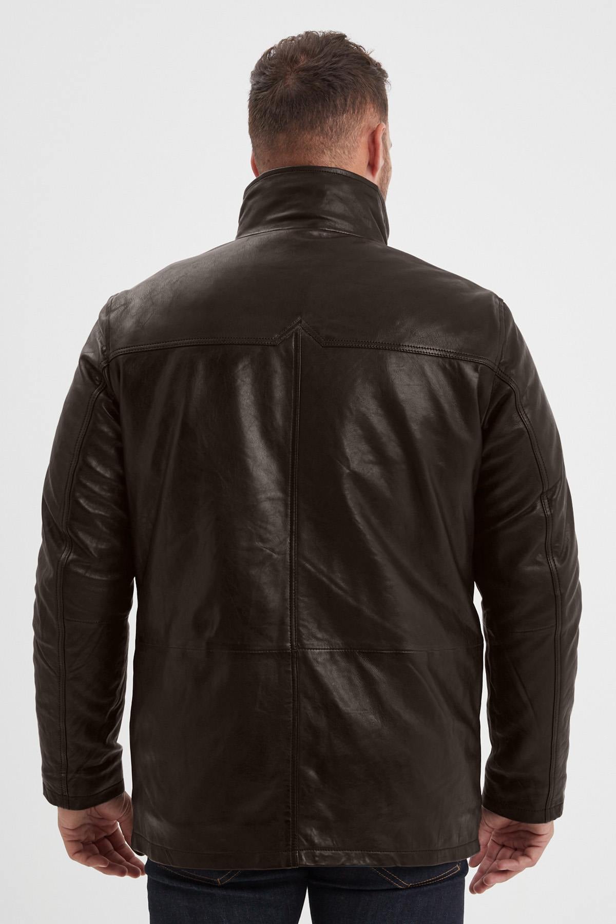 Giacche Uomo Daytona MOOSE IC SHEEP TIGER REDDISH BROWN — vista 3