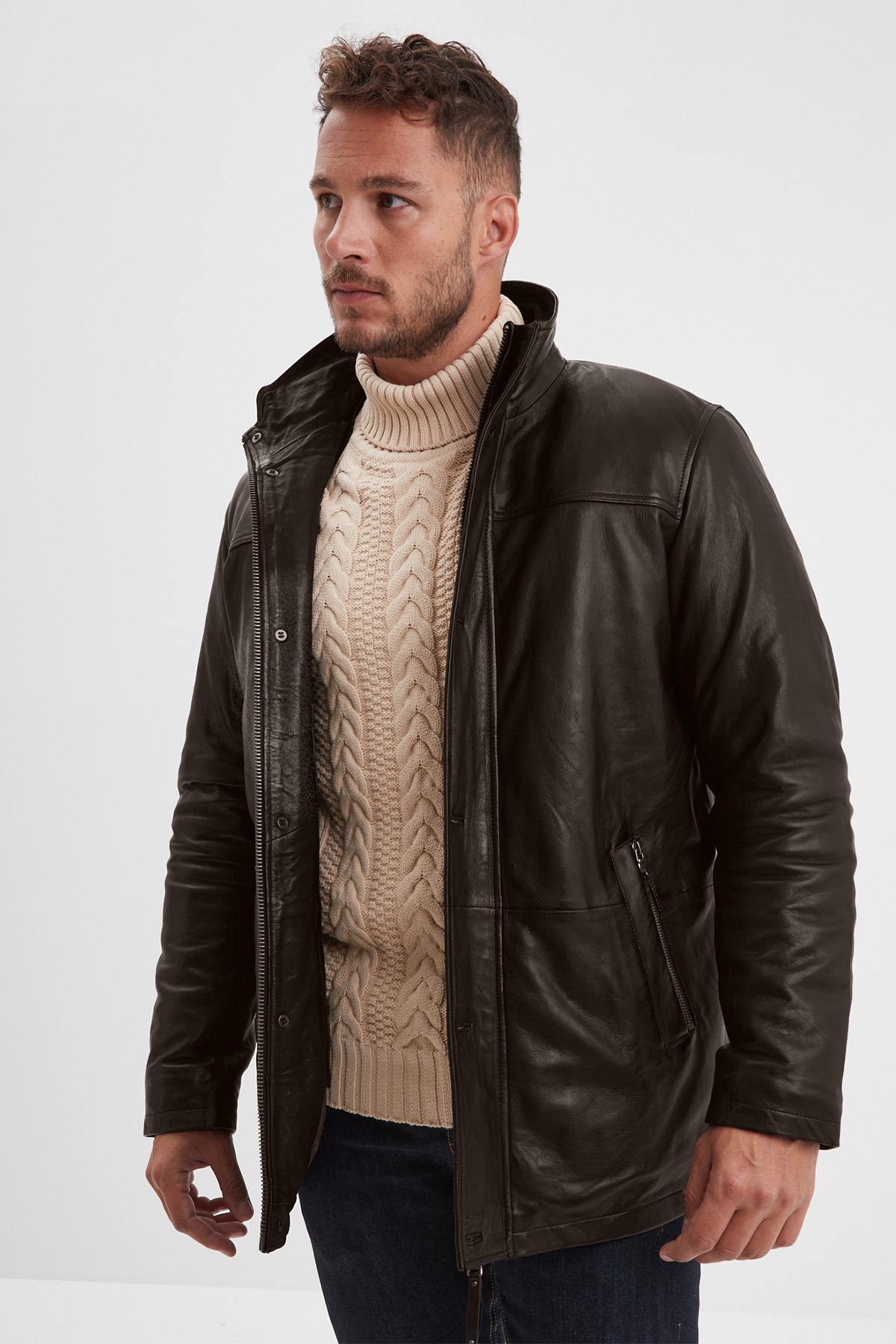 Giacche Uomo Daytona MOOSE IC SHEEP TIGER REDDISH BROWN — vista 1
