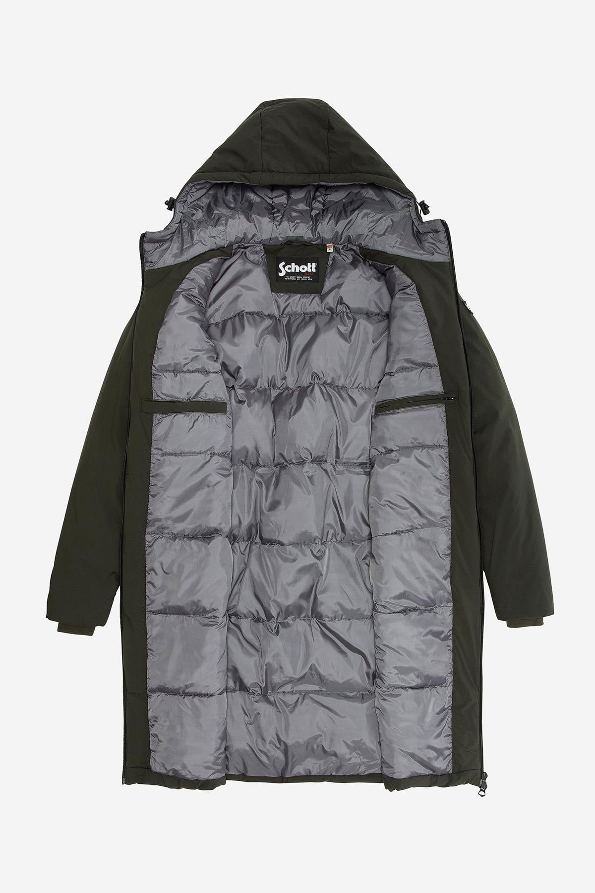 Herren Mantel Schott FARGO KAKI — Ansicht 3