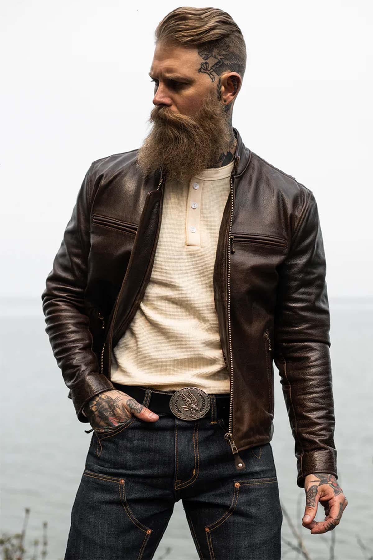 Chaqueta Hombre Master DAYTONA RUST — vista 7