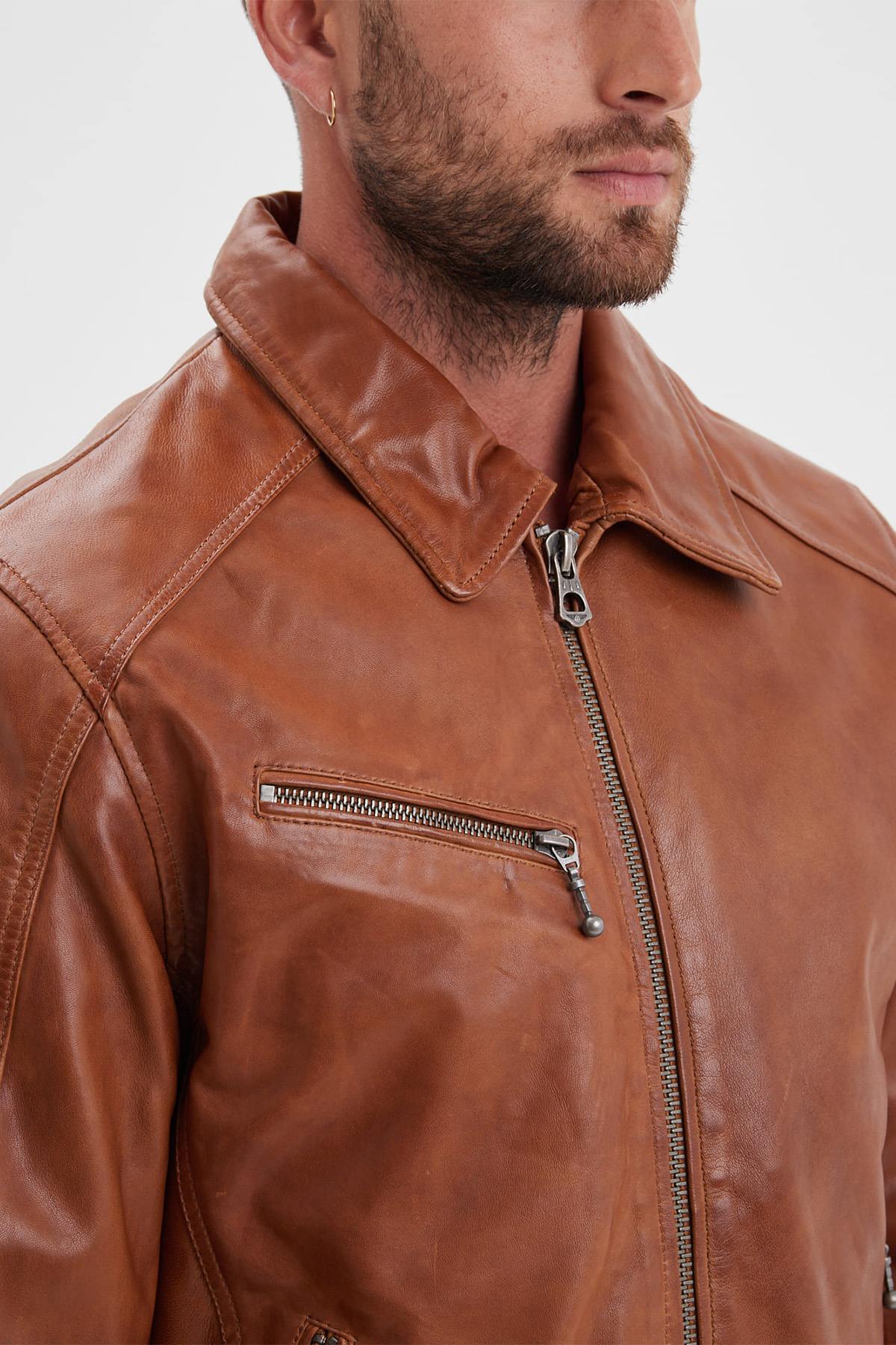 Chaqueta Hombre Daytona MICK SHEEP TIGER COGNAC — vista 2