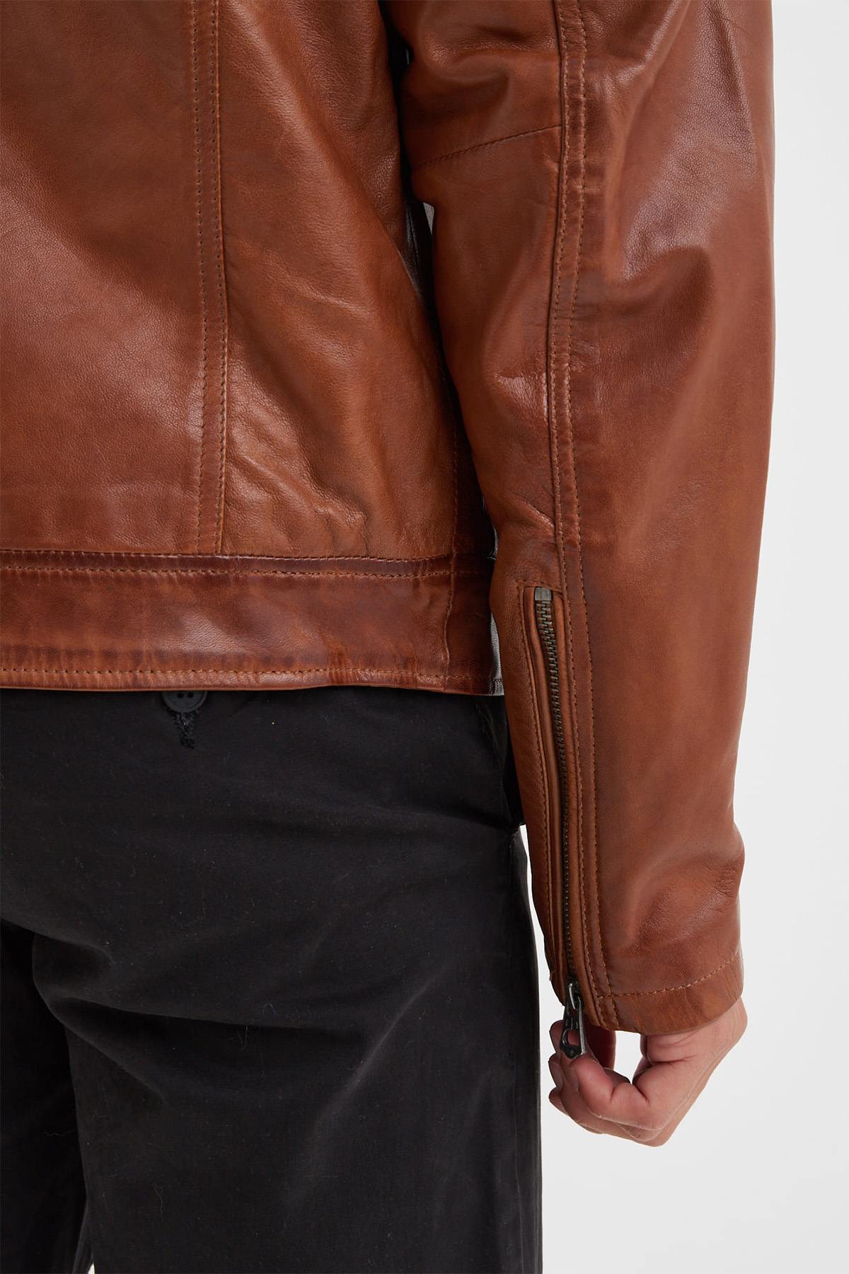Chaqueta Hombre Daytona MICK SHEEP TIGER COGNAC — vista 7