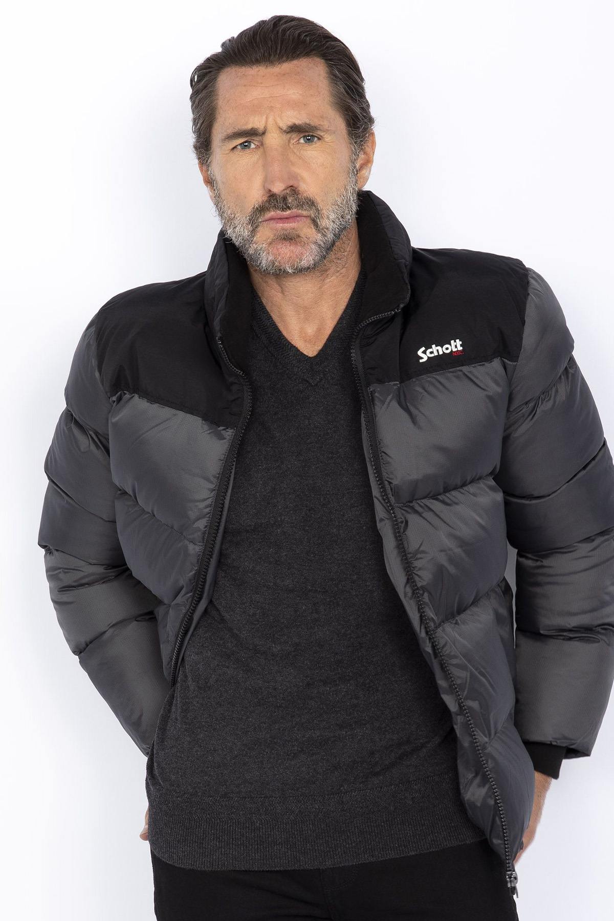 Chaqueta Hombre Schott UTAH ANTHRACITE — vista 1
