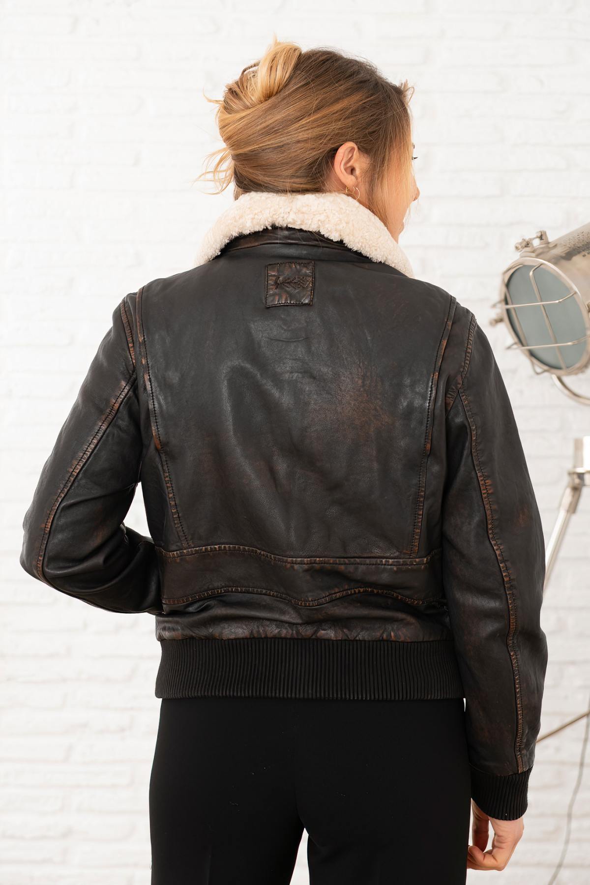 Chaqueta Mujeres Rose Garden BUTLER SHEEP DUTCH BLACK — vista 3