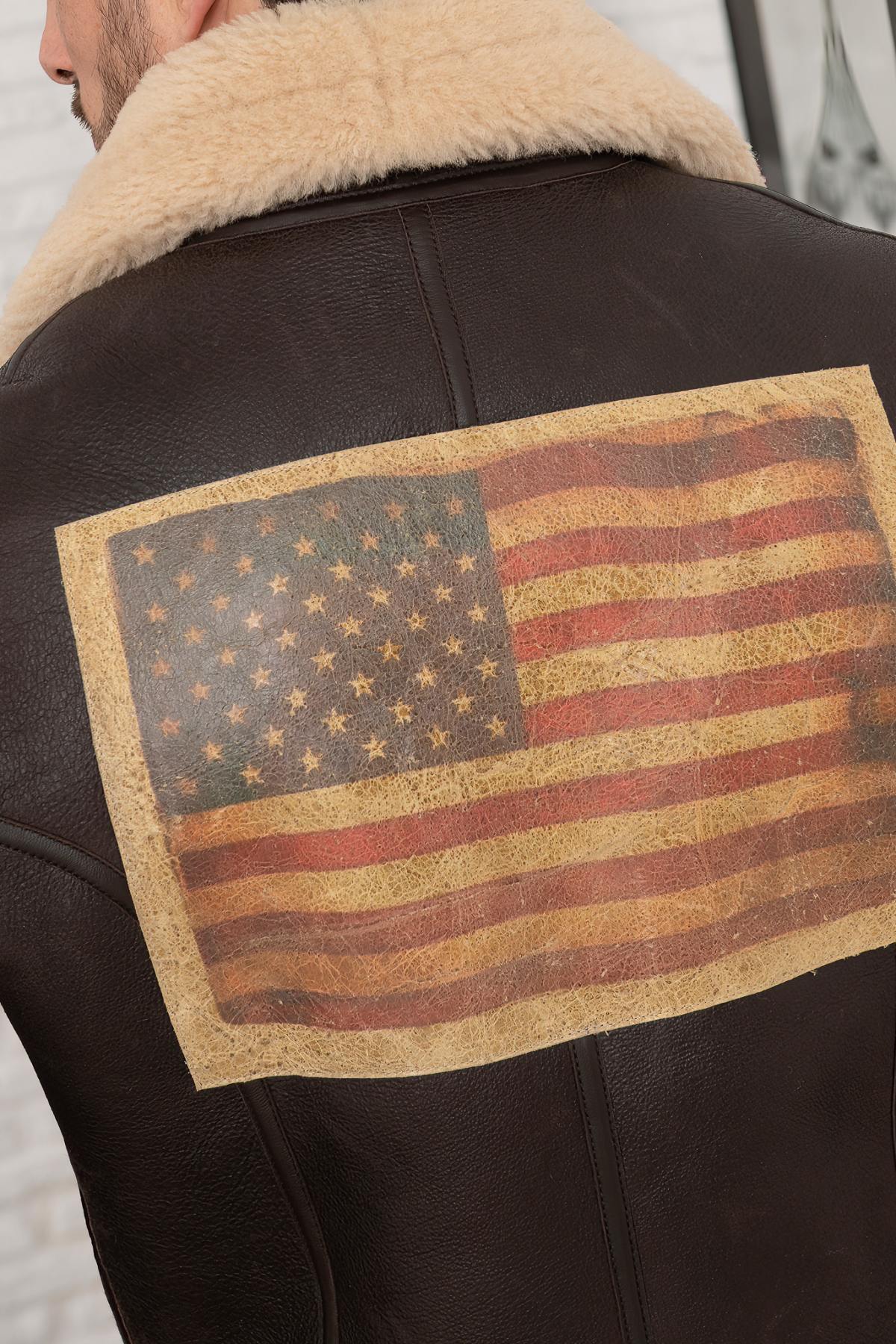 Blouson Homme Redskins LEGEND QUEENSTOWN BROWN BEIGE — vue 6